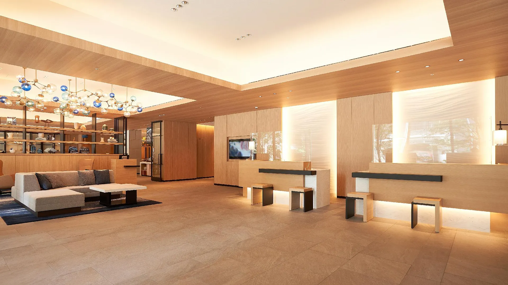 오사카 페어필드 바이 메리어트 오사카 남바 3성급 호텔 로비