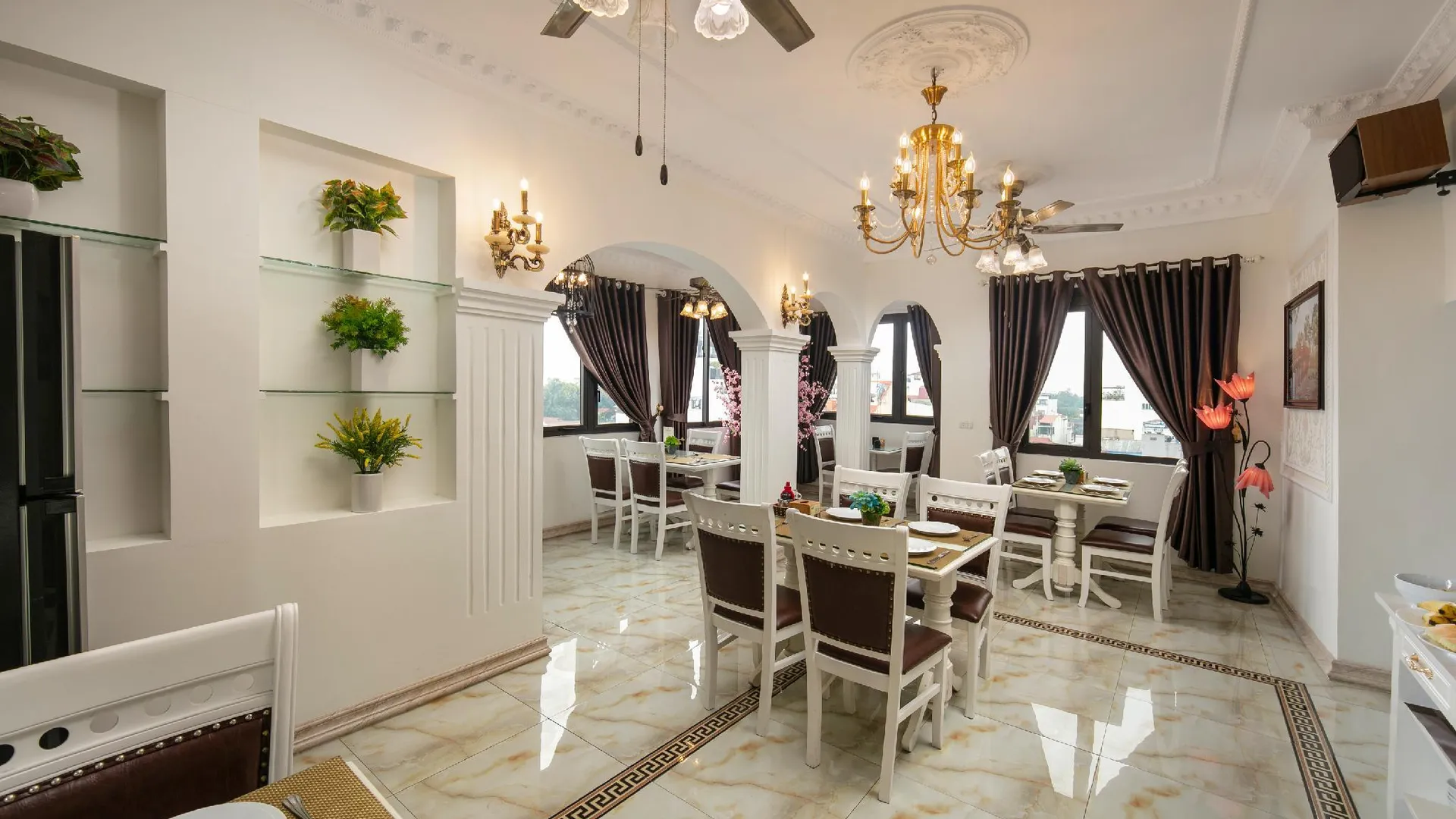 하노이 트랑 트랑 부티크 호텔 3성급 호텔 로비