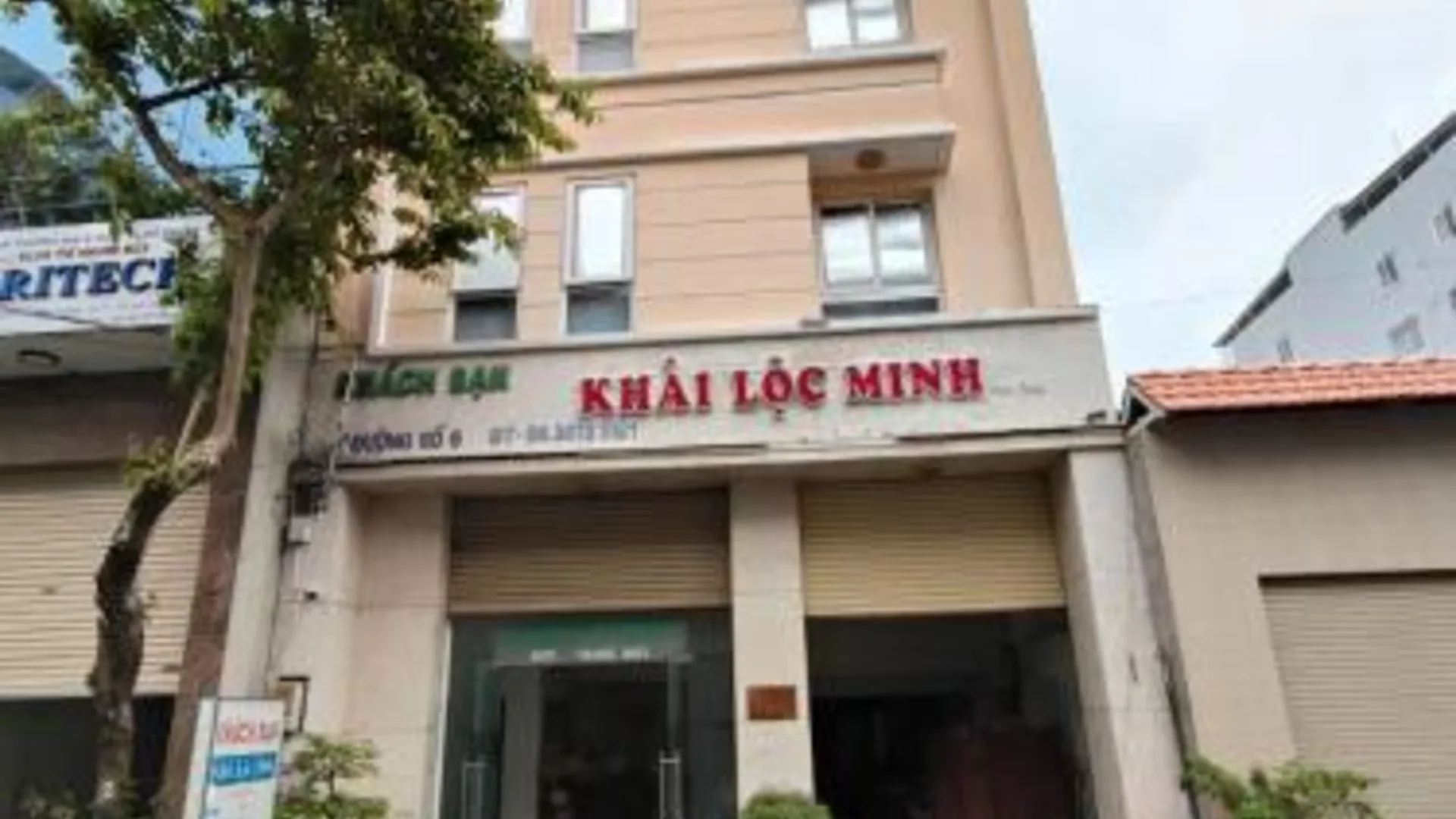 호치민 카이록민 호텔 호치민 2성급 호텔 외관