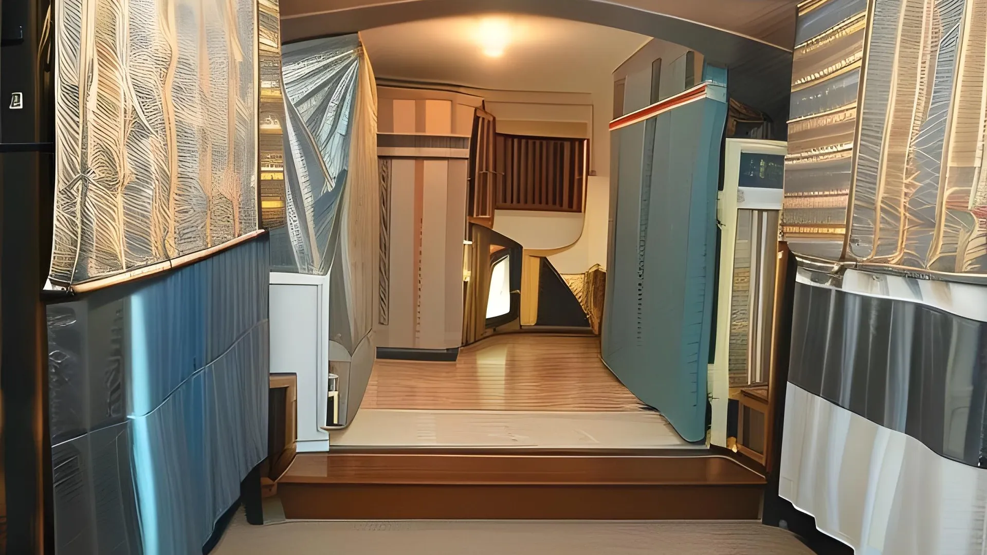 호치민 사쿠라 호스텔 사이공 2성급 호텔 로비