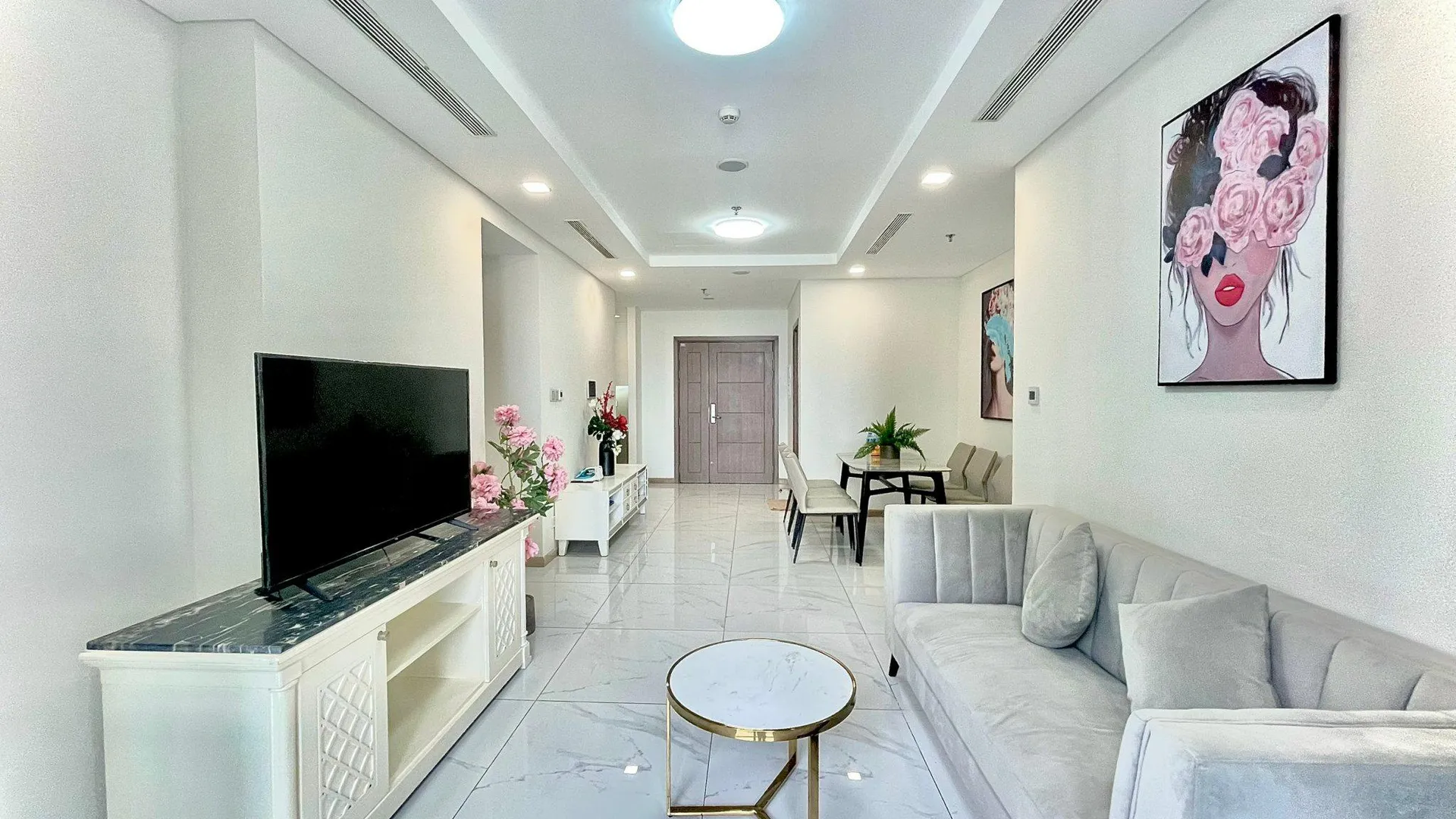 호치민 빈탄의 아파트먼트 (133m², 침실 3개, 프라이빗 욕실 2개) 4성급 싱글룸 객실