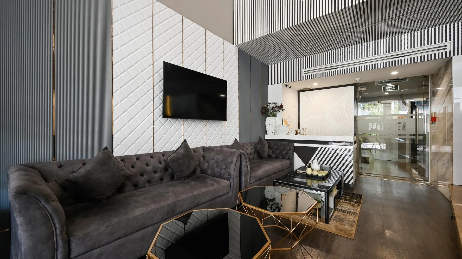 호치민 더 문 1 호텔 3성급 호텔 외관