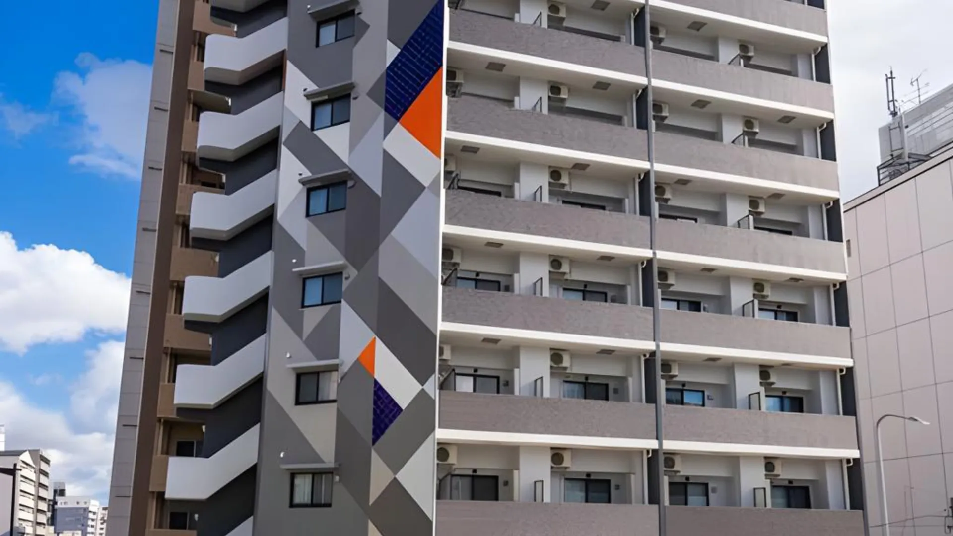 오사카 팝웨이 레지던스 텐노지 4성급 호텔 객실