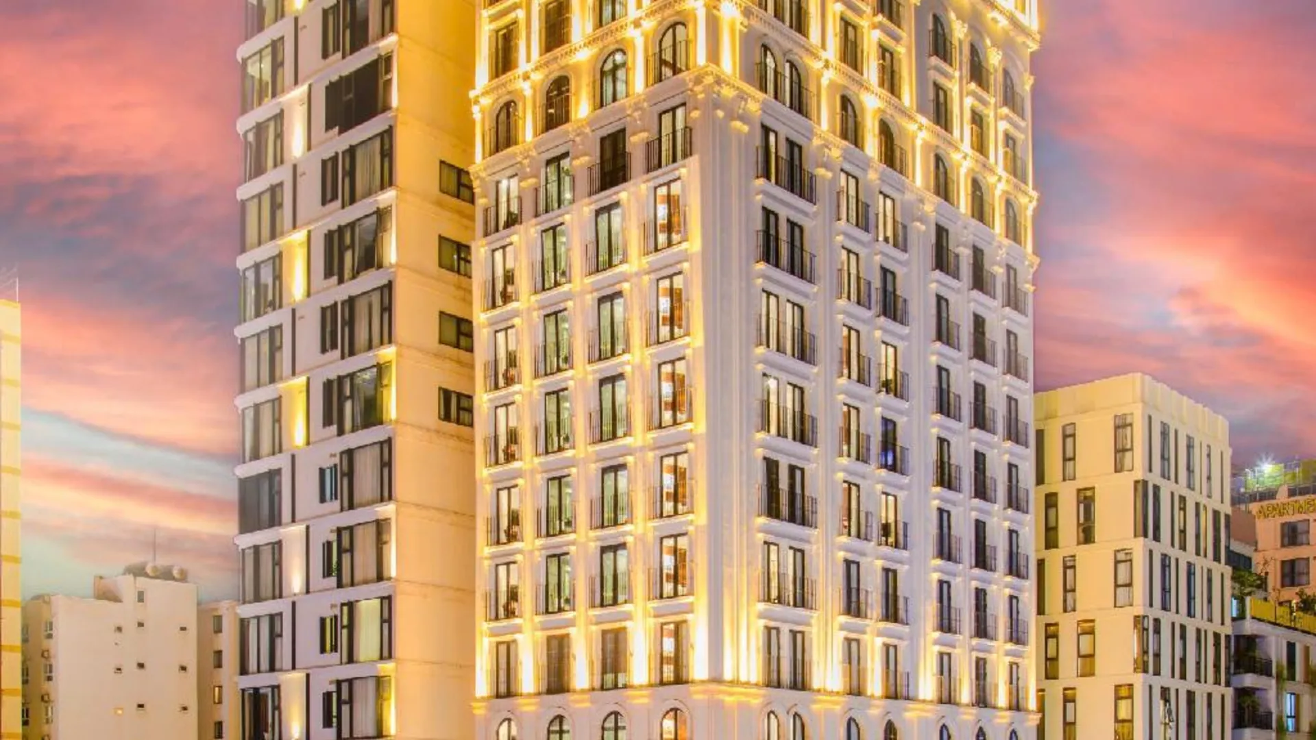 다낭 골든 로터스 럭셔리 호텔 다낭 - 컴플리멘터리 데일리 애프터눈 티 4성급 호텔 외관