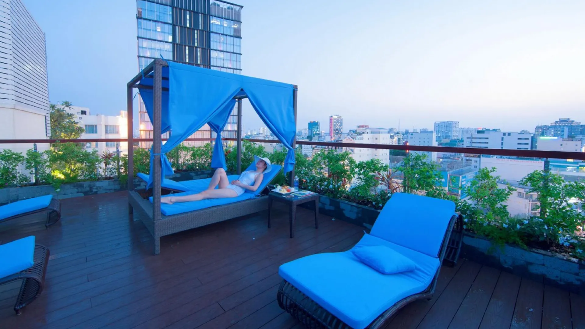 호치민 알라곤 호텔 앤 스파 4성급 호텔 외관