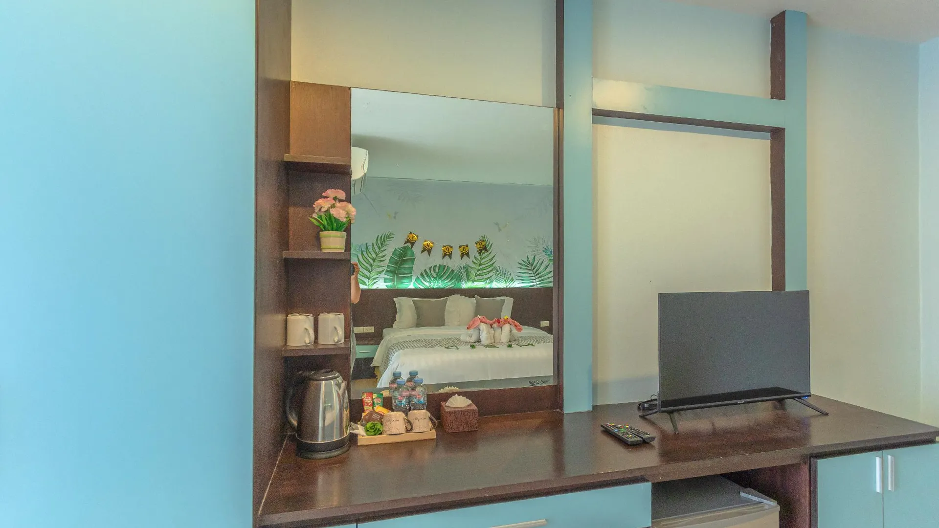 푸켓 빠통의 아파트먼트 (27m², 침실 1개, 프라이빗 욕실 1개) 2성급 싱글룸 부대시설