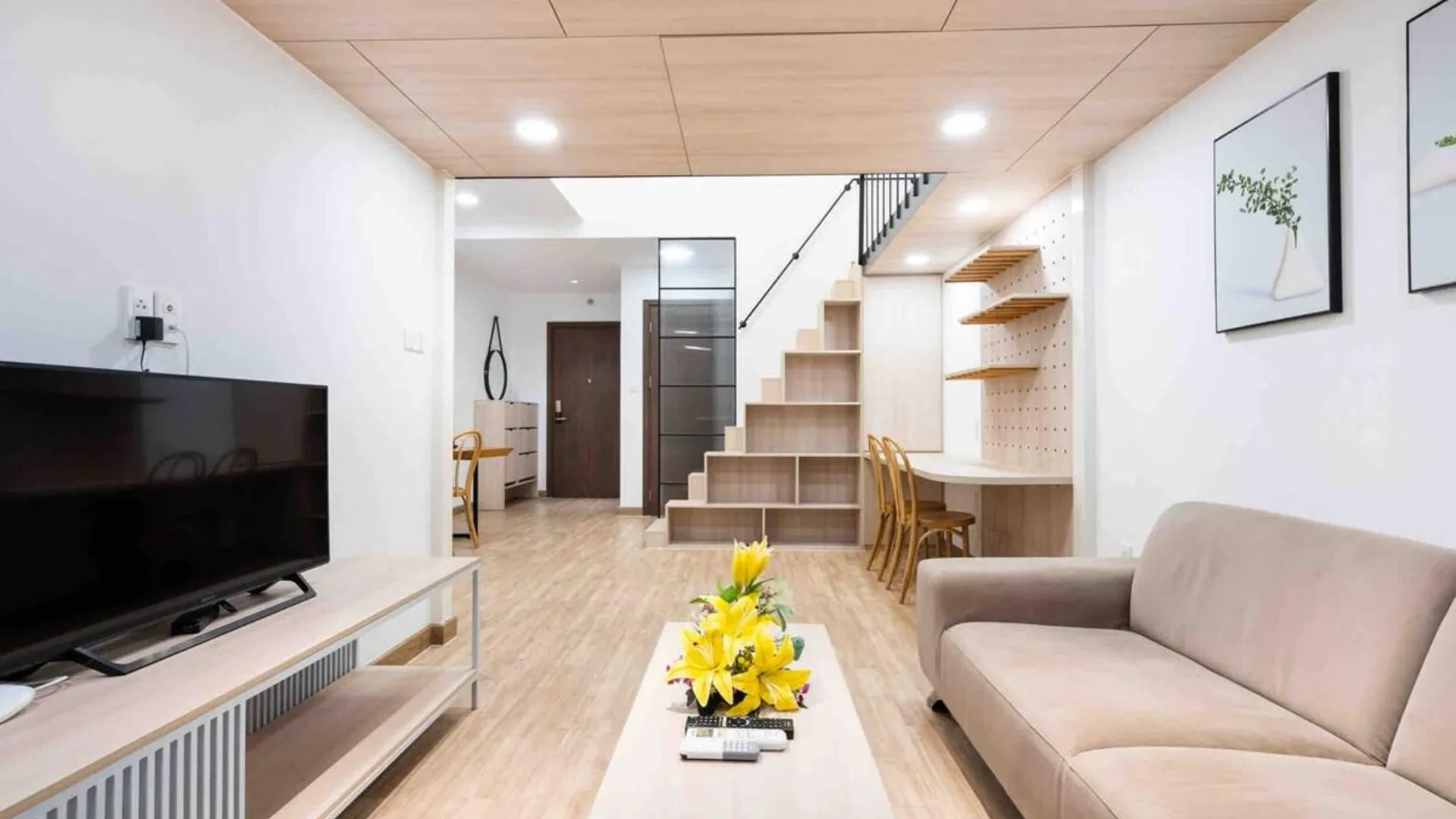 호치민 4군의 아파트먼트 (50m², 침실 1개, 프라이빗 욕실 1개) 4성급 게스트하우스 스위트룸