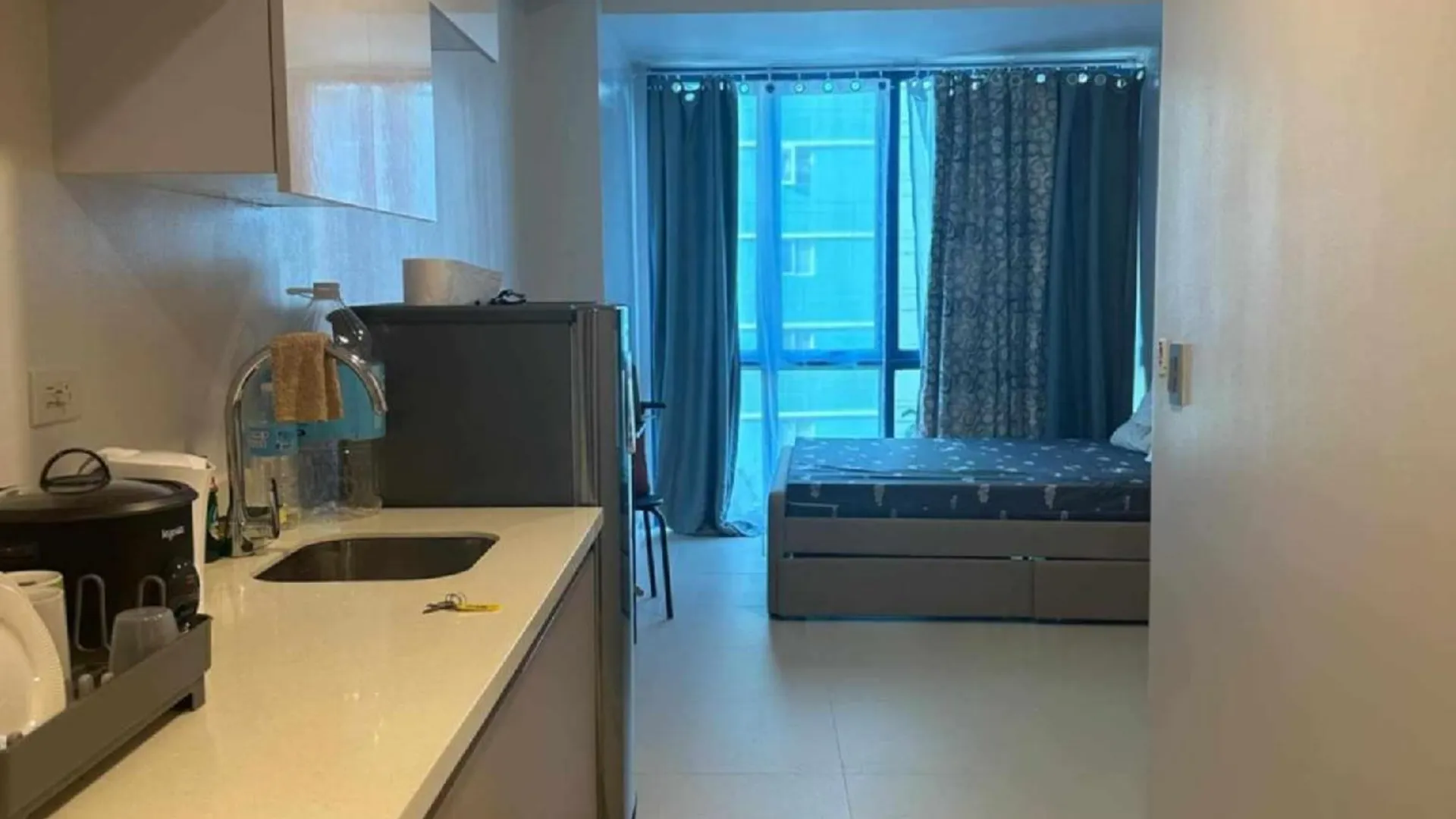 세부 아파스의 아파트먼트 (25m², 침실 1개, 프라이빗 욕실 1개) 4성급 게스트하우스 수영장