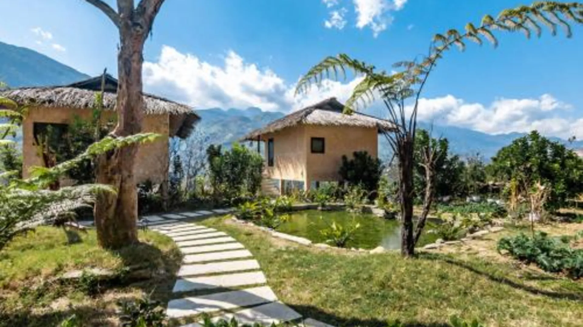 사파 Sapa Farmstay 4성급 호텔 수영장