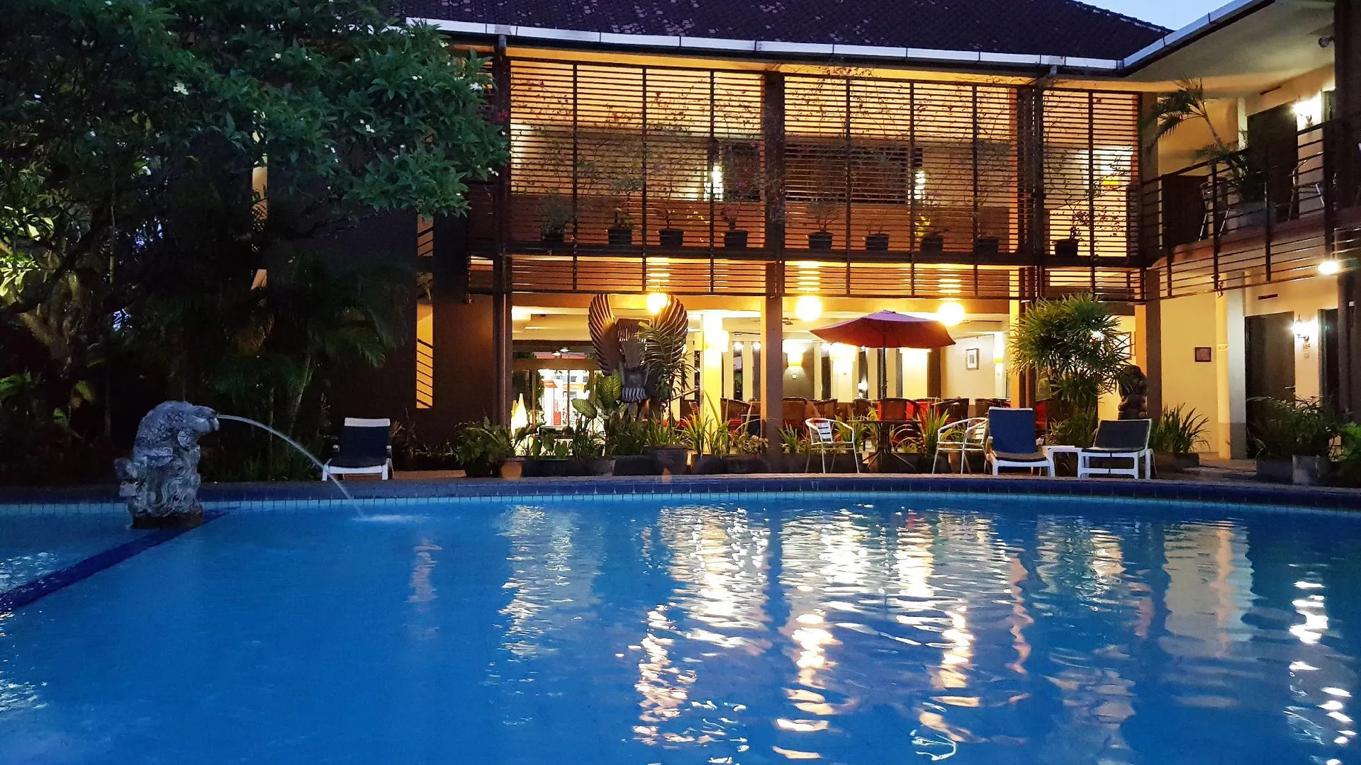 발리 사누르 아궁 호텔 3성급 호텔 객실