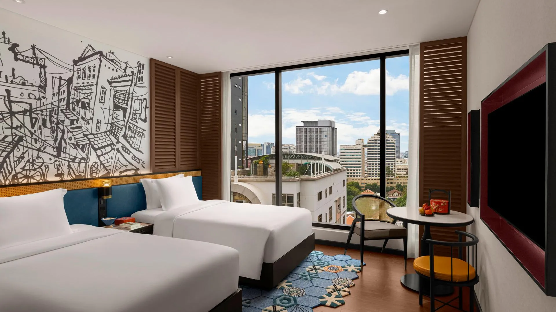 호치민 호텔 인디고 사이공 더 시티 바이 IHG 5성급 호텔 스위트룸