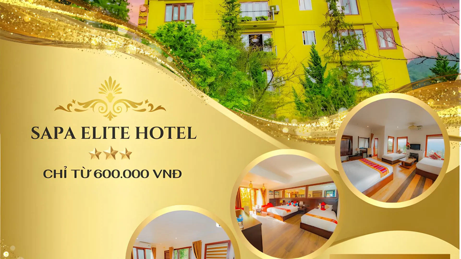 사파 사파 엘리트 호텔 3성급 호텔 객실