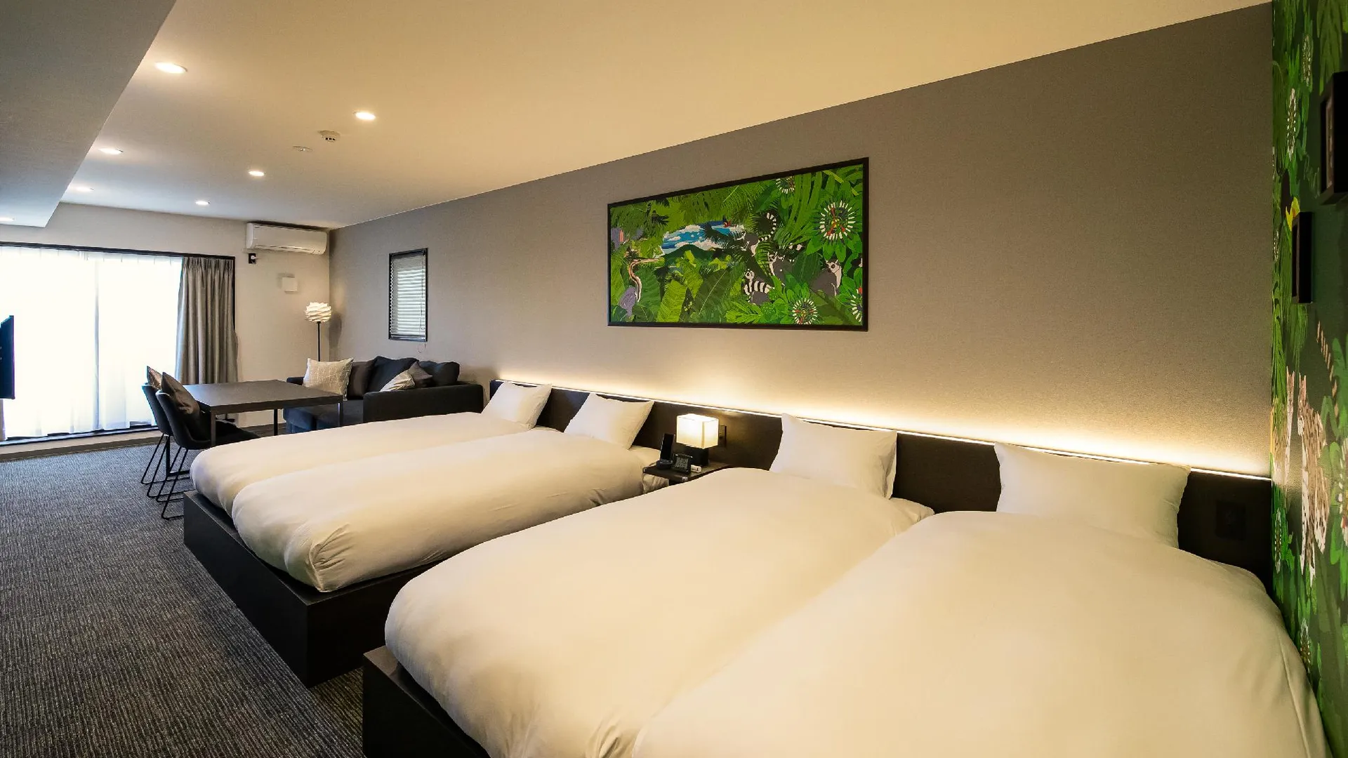 교토 란도르 레지던스 교토 니조 캐슬 4성급 호텔 스위트룸