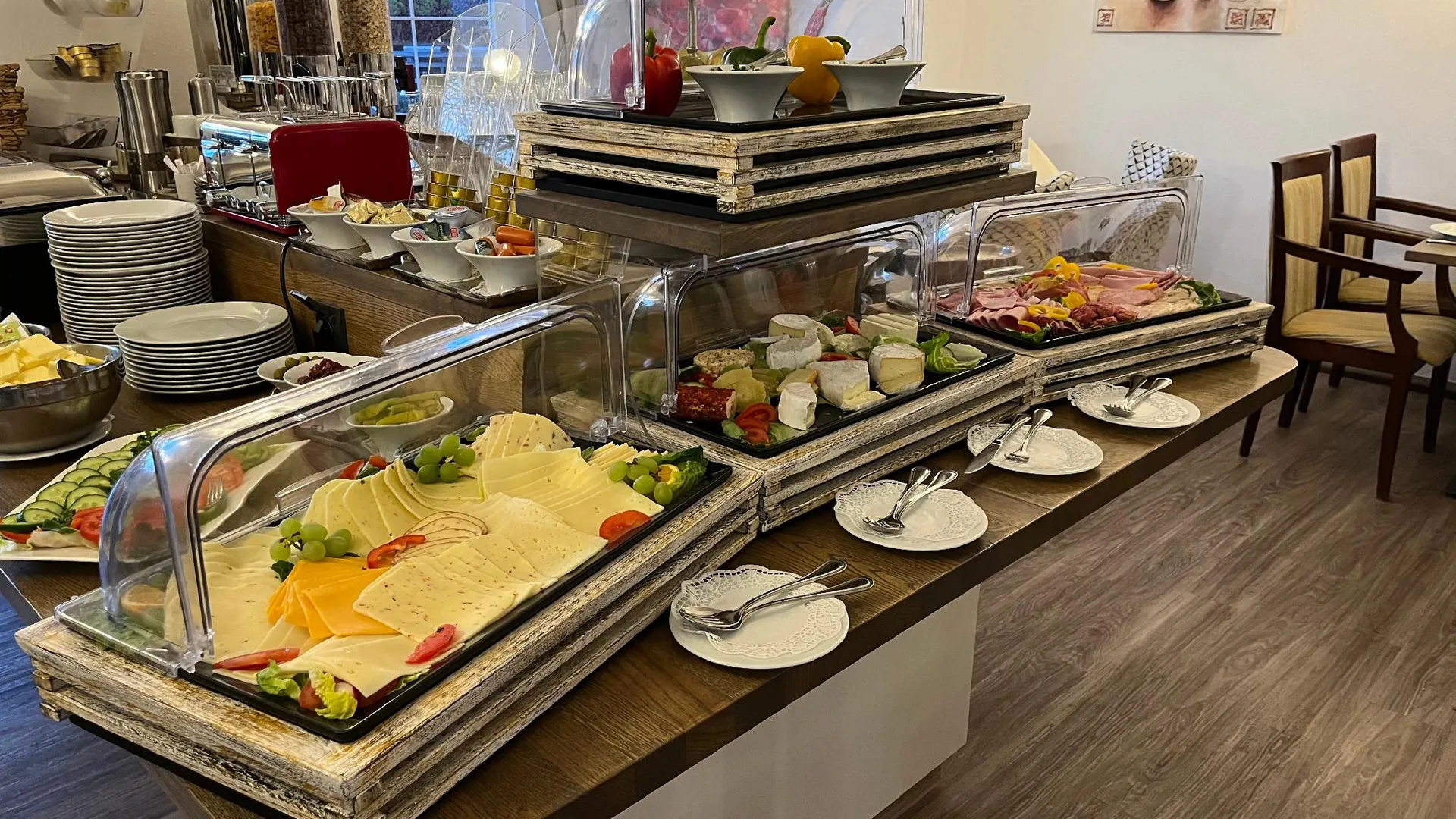 바트 살주플렌 Hotel Rosengarten 3성급 호텔 로비