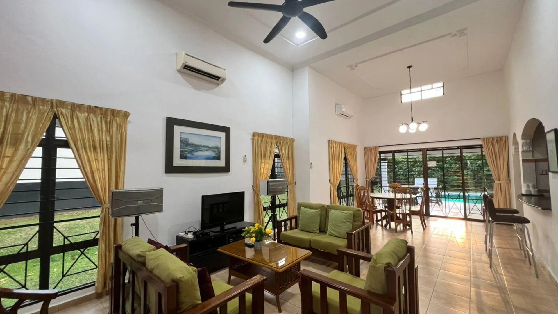 말라카 알러 가자의 빌라 (0m², 침실 4개, 프라이빗 욕실 2개) 3성급 게스트하우스 로비