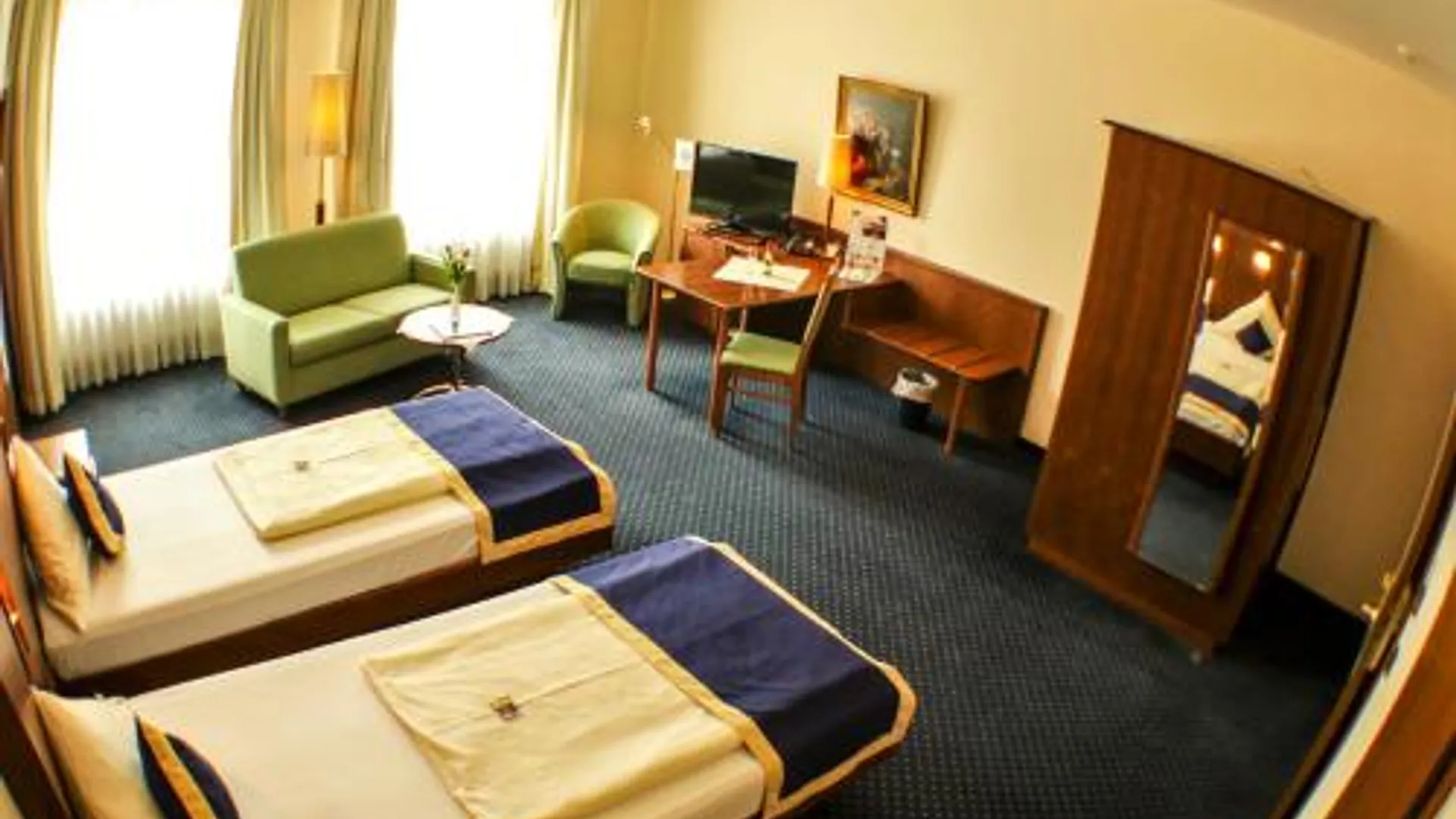 민덴 빅토리아 호텔 민덴 4성급 호텔 스위트룸