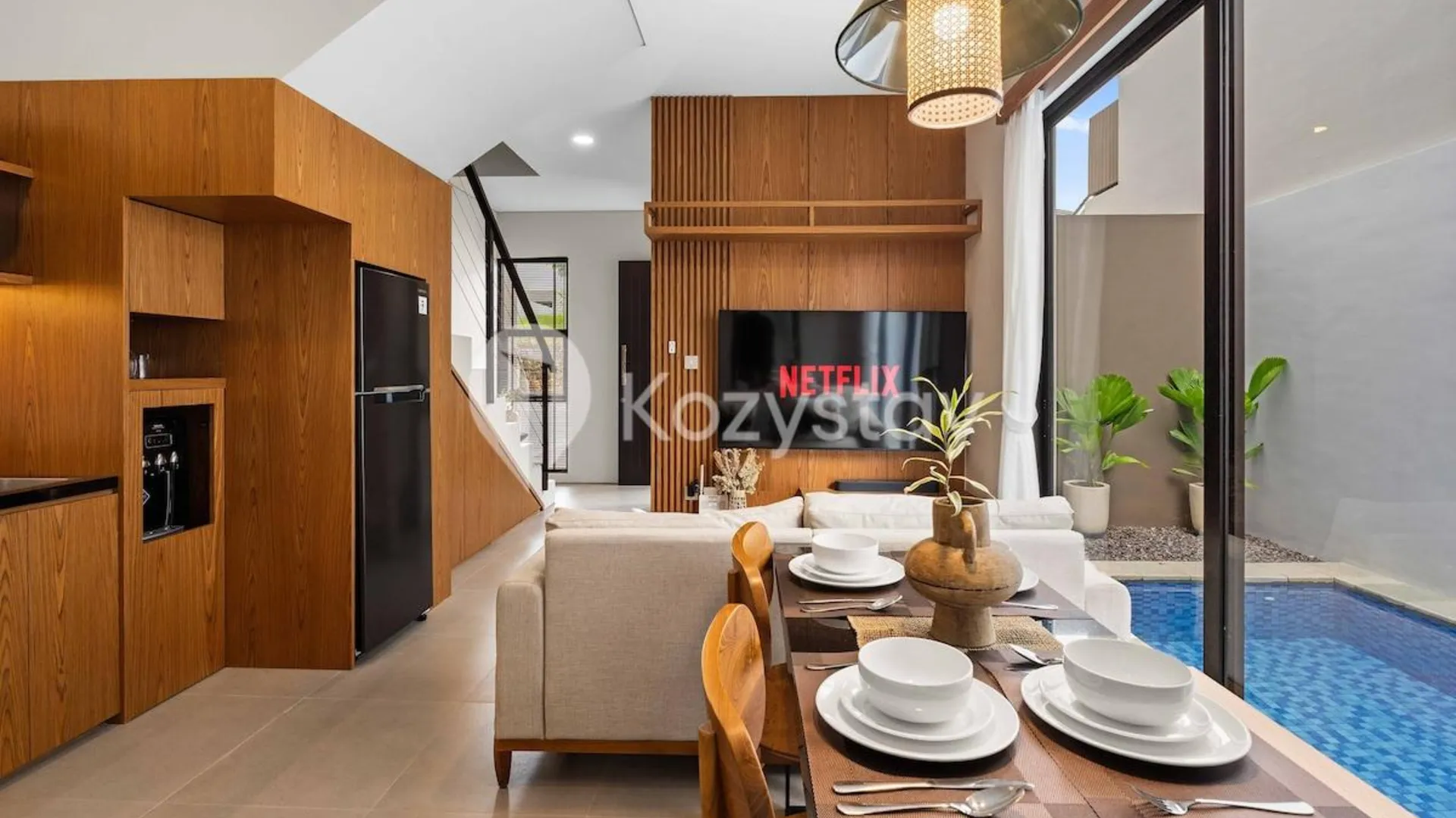 발리 울루와투의 빌라 (105m², 침실 3개, 프라이빗 욕실 2개) 4성급 게스트하우스 객실