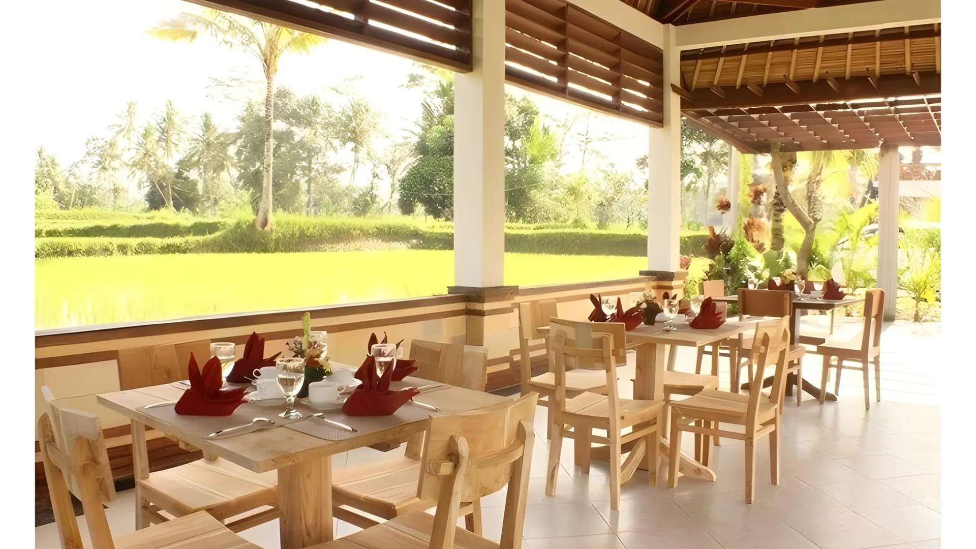 발리 기안야르의 빌라 (100m², 침실 1개, 프라이빗 욕실 1개) 3성급 싱글룸 외관