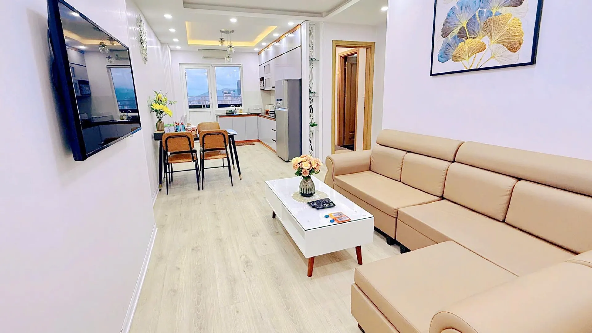 다낭 푸옥미의 아파트먼트 (70m², 침실 2개, 프라이빗 욕실 2개) 5성급 게스트하우스 외관