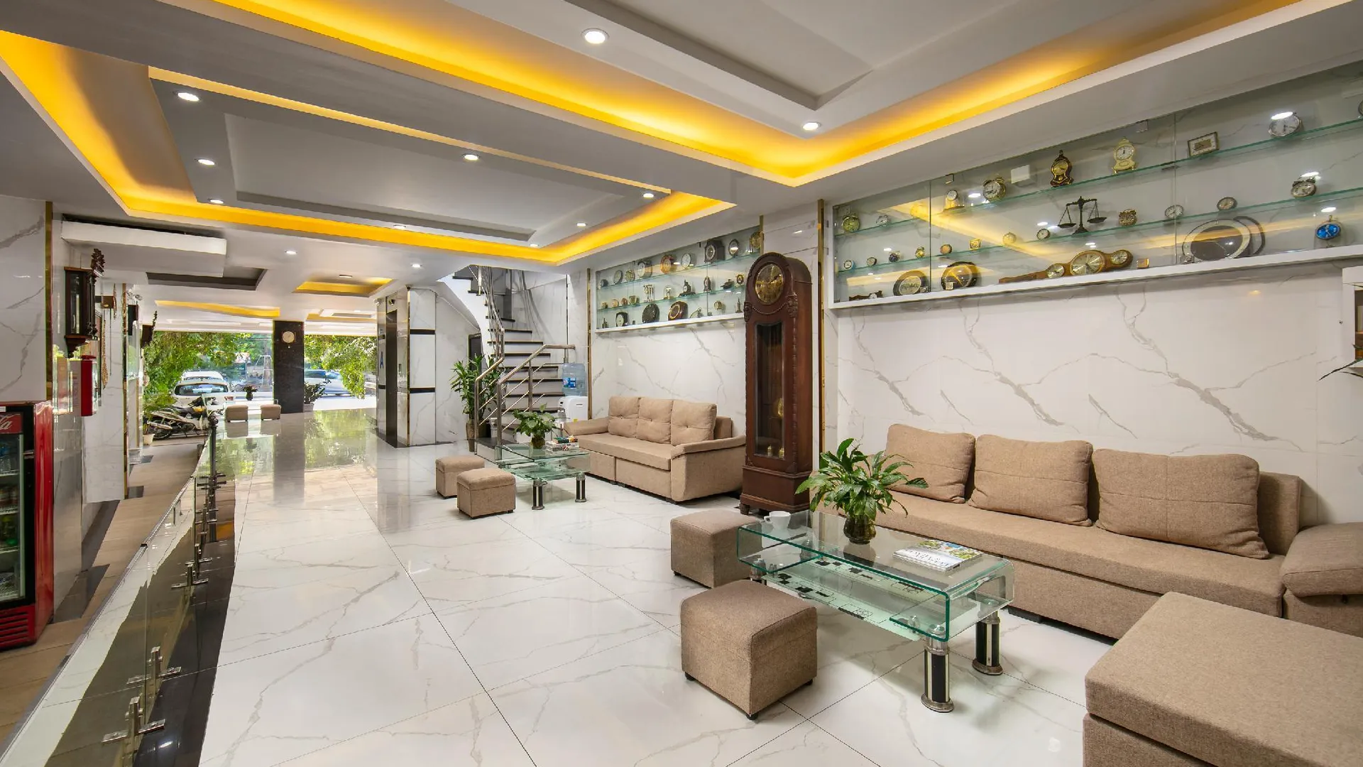 하노이 난 호아 호텔 난 호아 1성급 호텔 로비