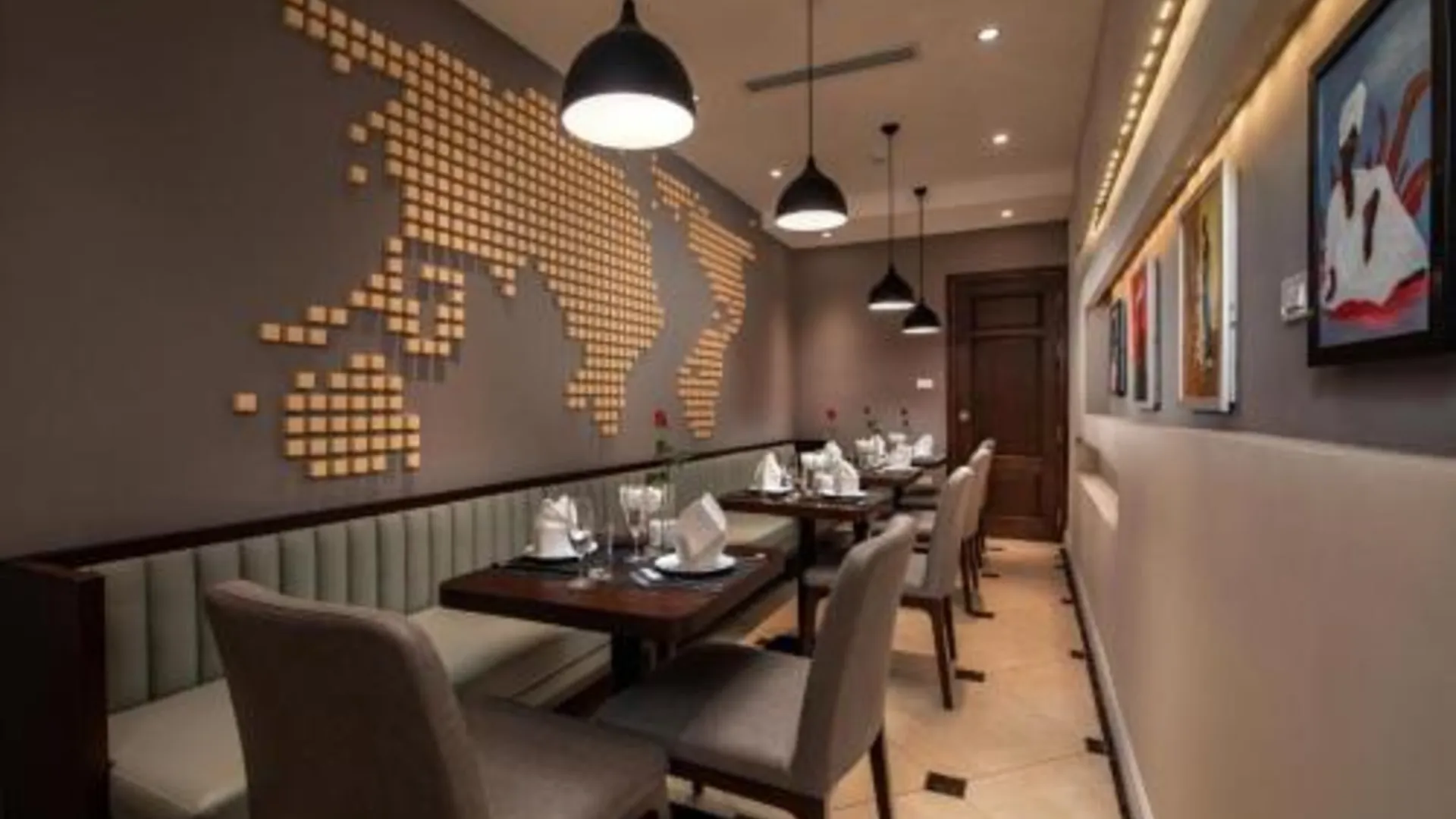 하노이 하노이 레이크사이드 프리미엄 호텔 3성급 호텔 레스토랑