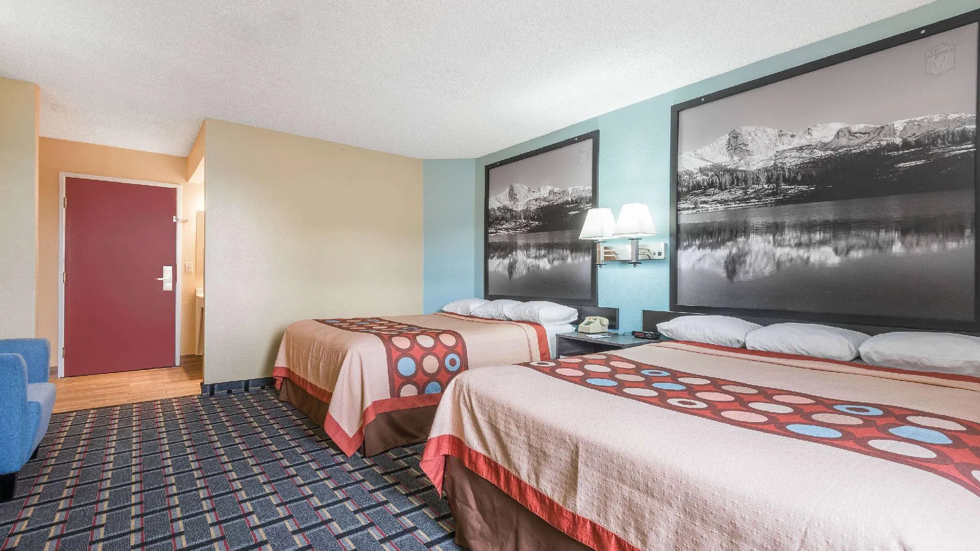 헨더슨 (CO) 슈퍼 8 바이 윈덤 헨더슨 노스 이스트 덴버 2성급 호텔 스위트룸