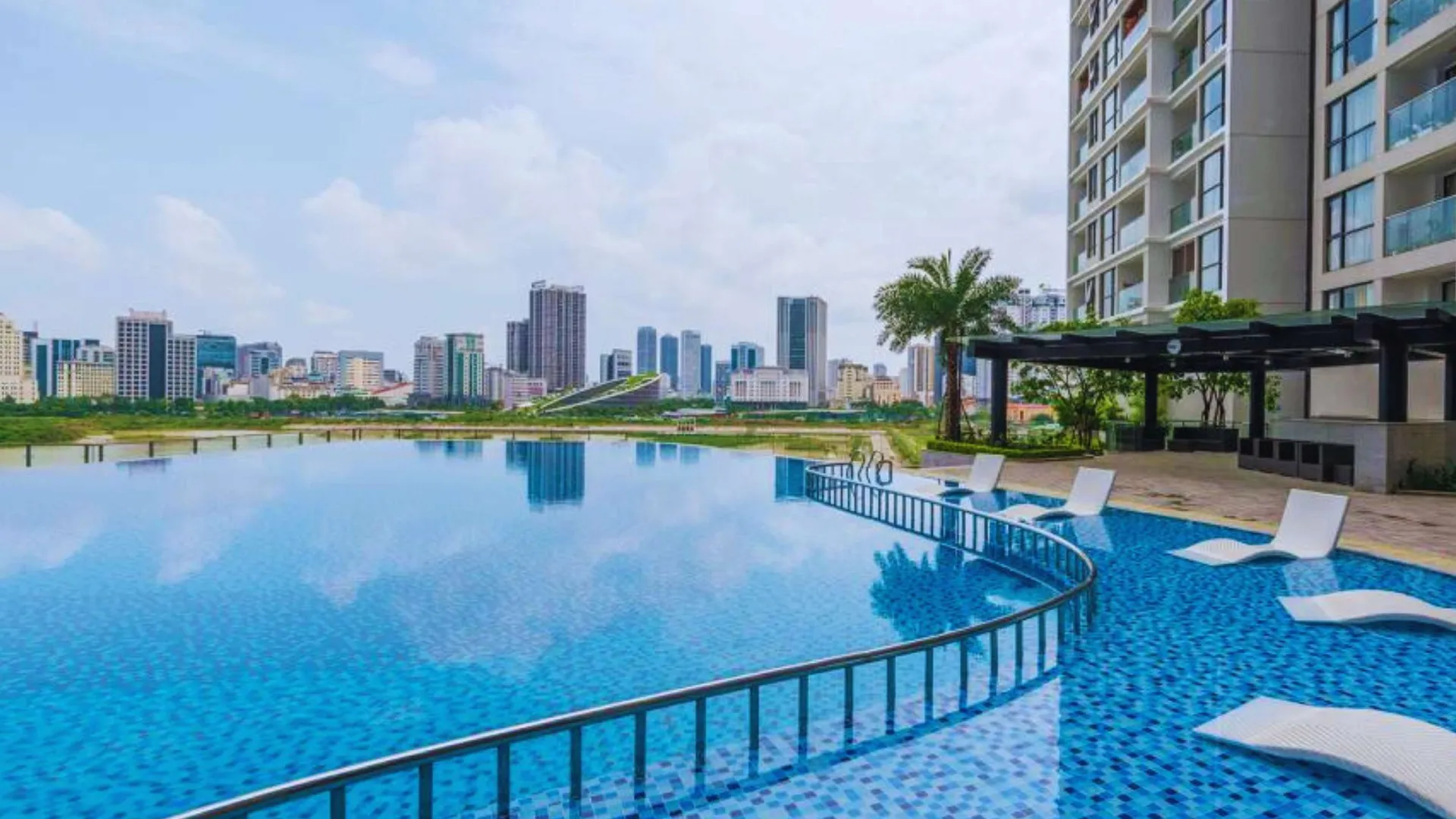 하노이 빈홈 스카이 레이크 5성급 게스트하우스 로비