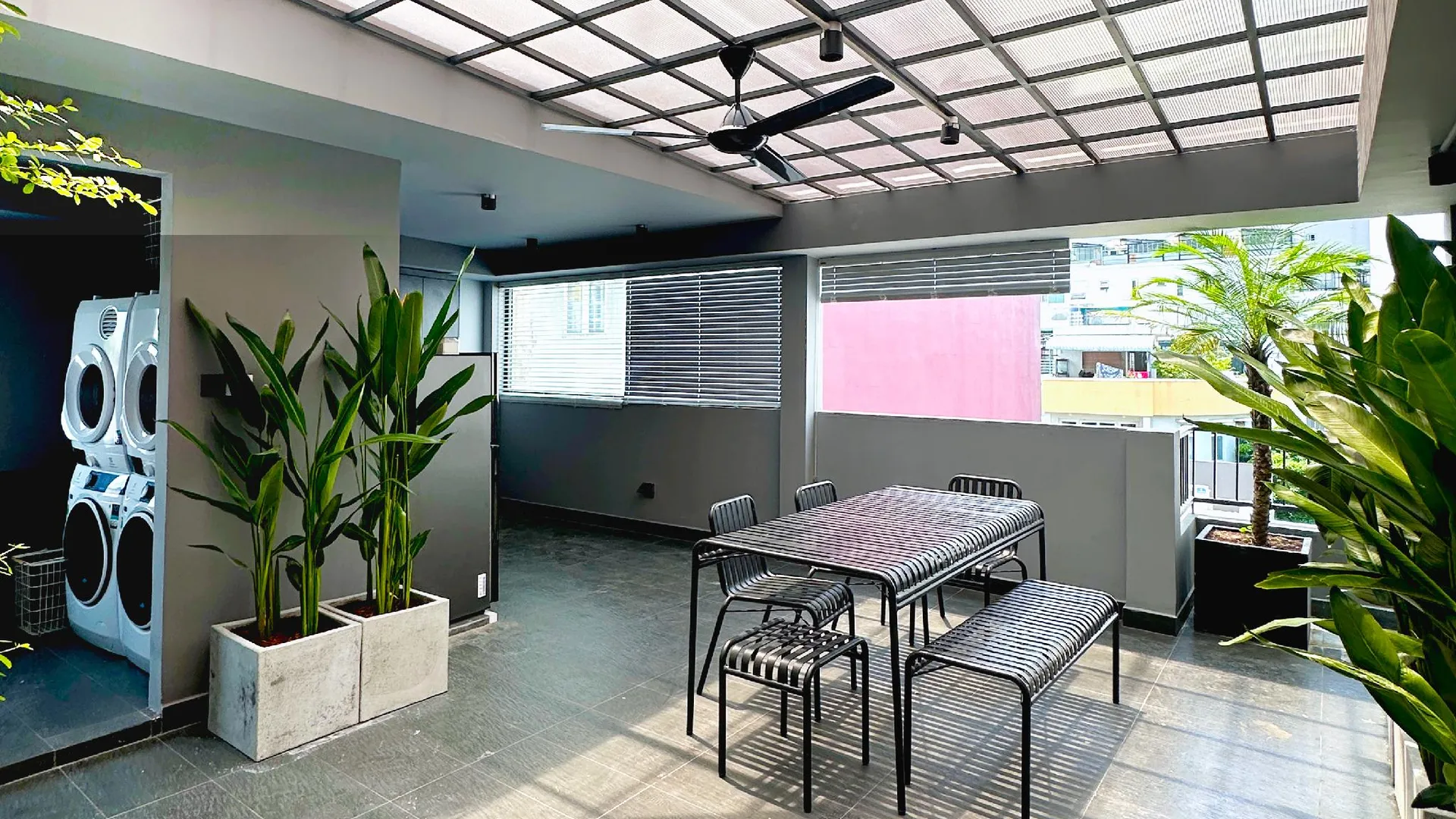 호치민 킨 원더 탄빈, 더 마운틴 3성급 게스트하우스 레스토랑