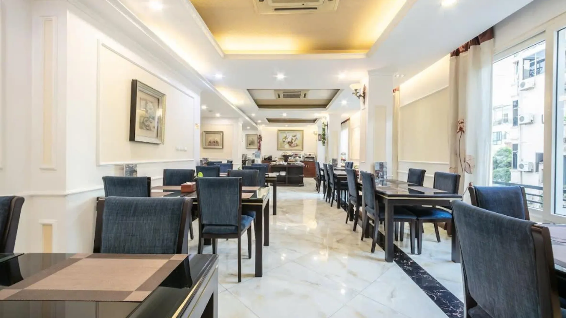 하노이 A25 호텔 4성급 호텔 레스토랑