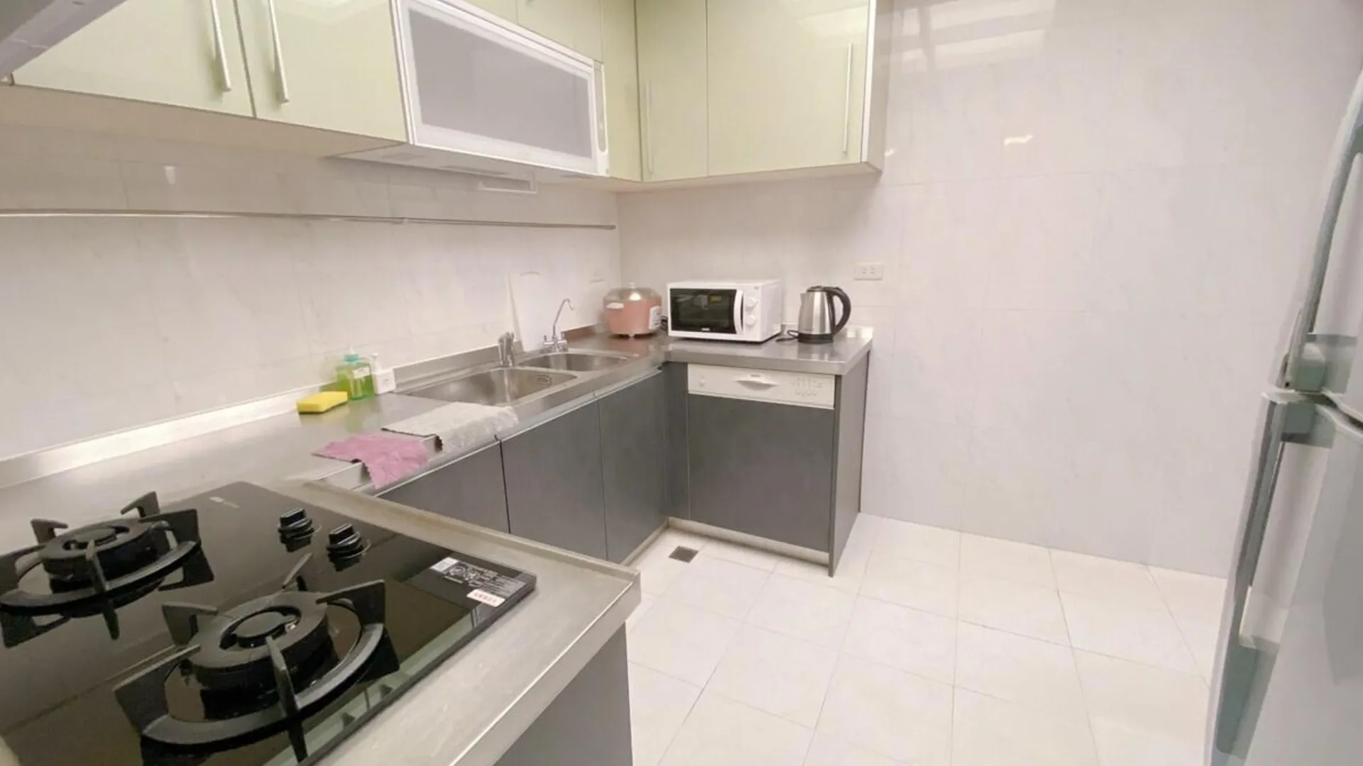 타이베이 다안 구의 아파트먼트 (115m², 침실 3개, 프라이빗 욕실 2개) 3성급 싱글룸 수영장