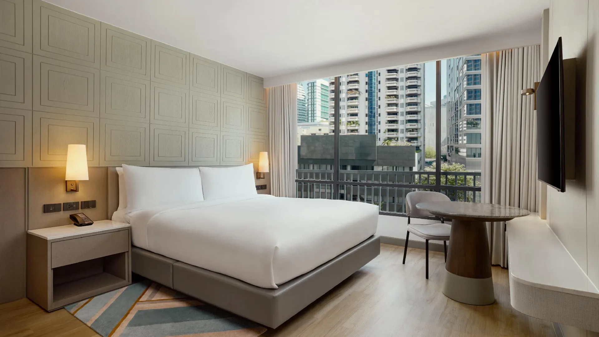 방콕 코트야드 바이 메리어트 방콕 수쿰빗 20 4성급 호텔 스위트룸