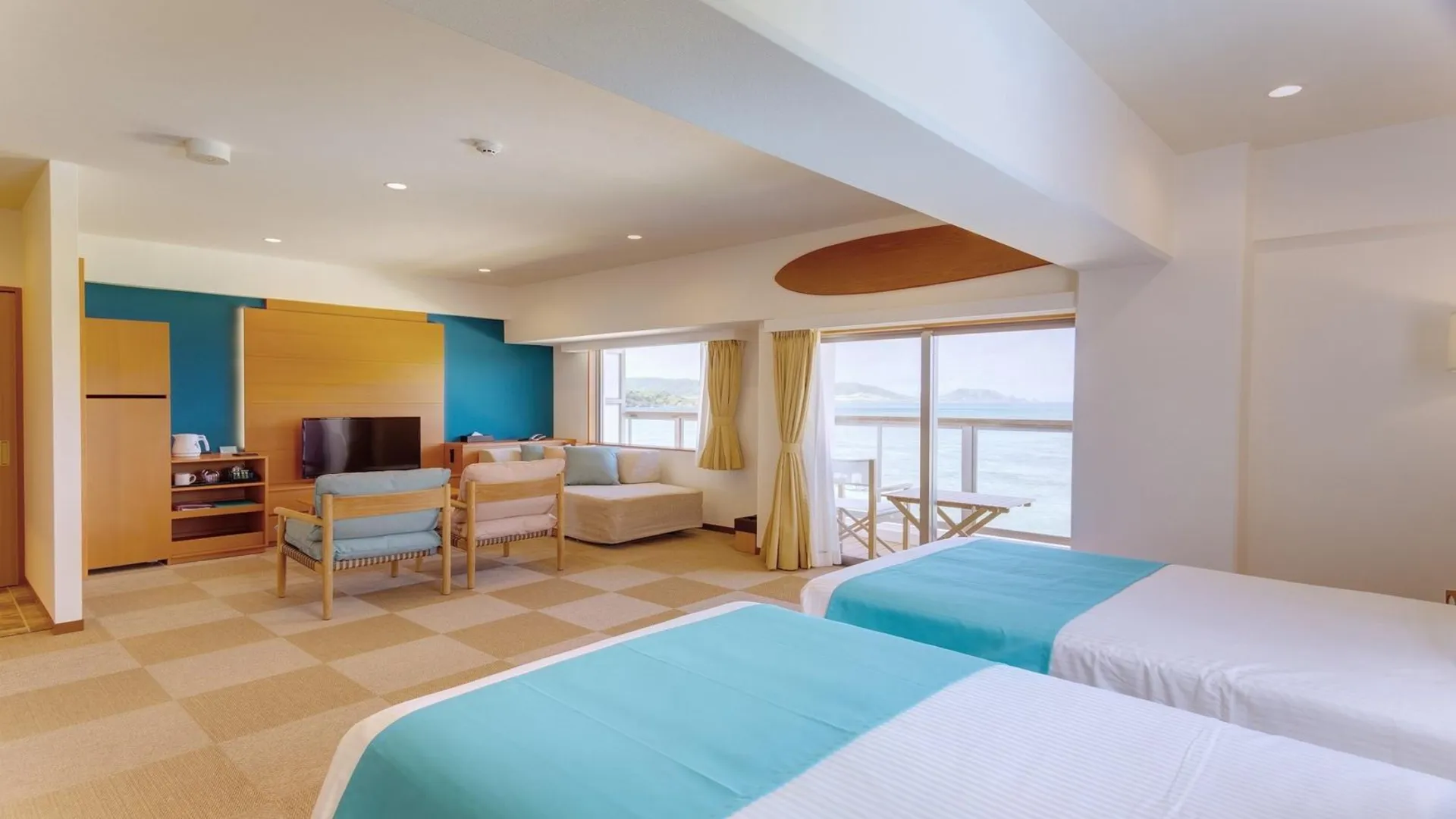 이시가키 Ishigaki Seaside Hotel 4성급 호텔 전망