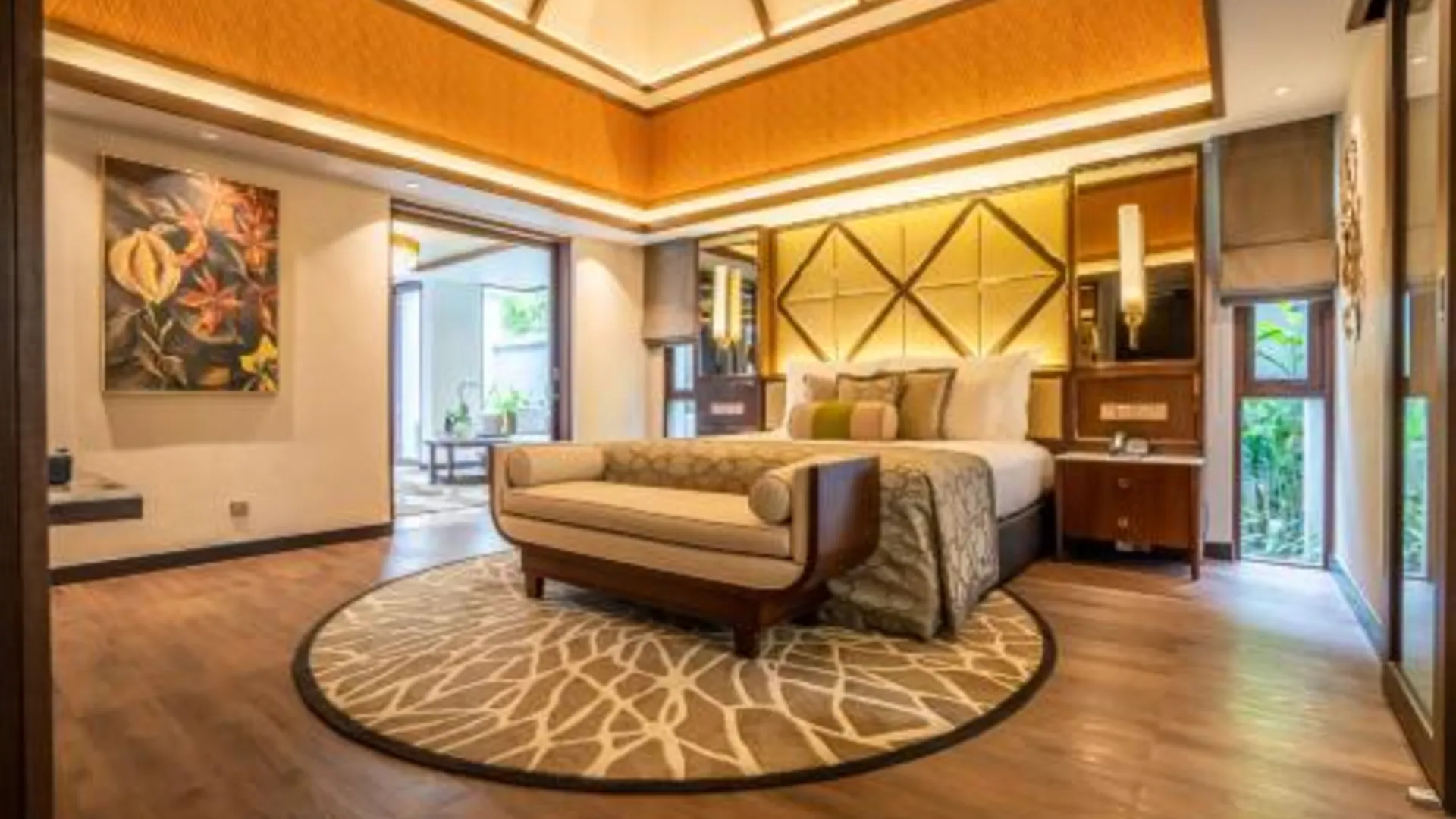 이포 더 반자란 핫스프링스 리트리트 5성급 호텔 전망