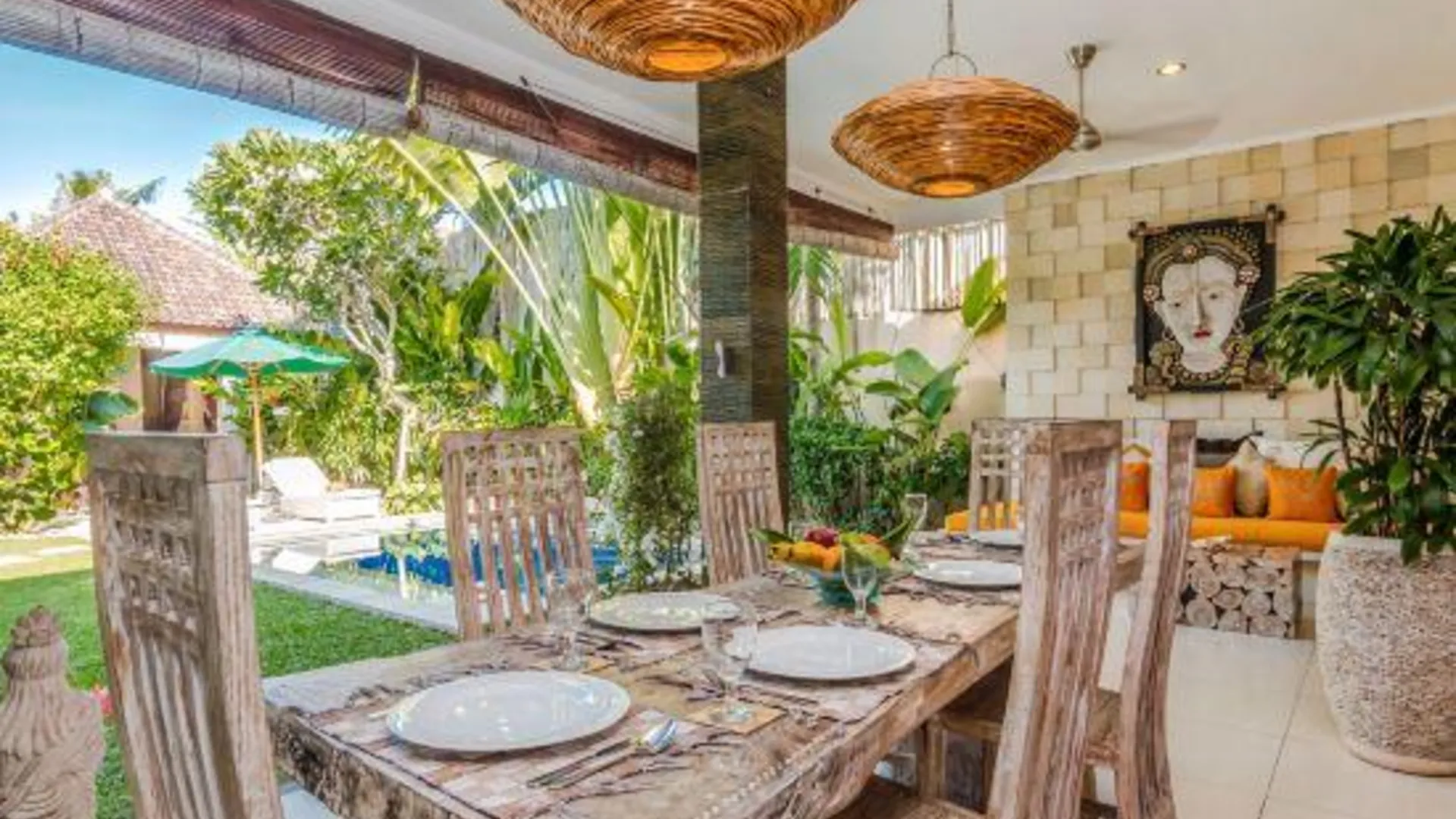 발리 Villa Balissima 4성급 호텔 전망