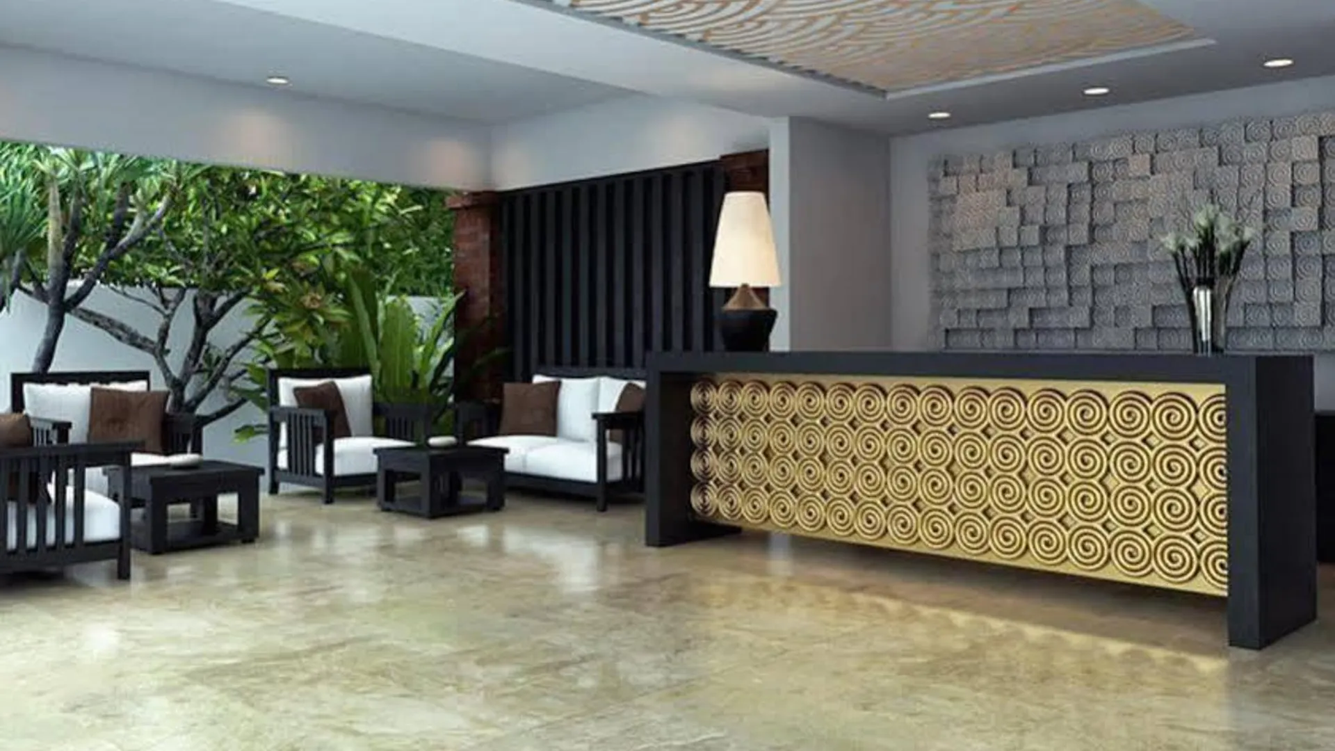 발리 캐피탈 O 1068 그랜드 미라 부티크 호텔 3성급 호텔 수영장