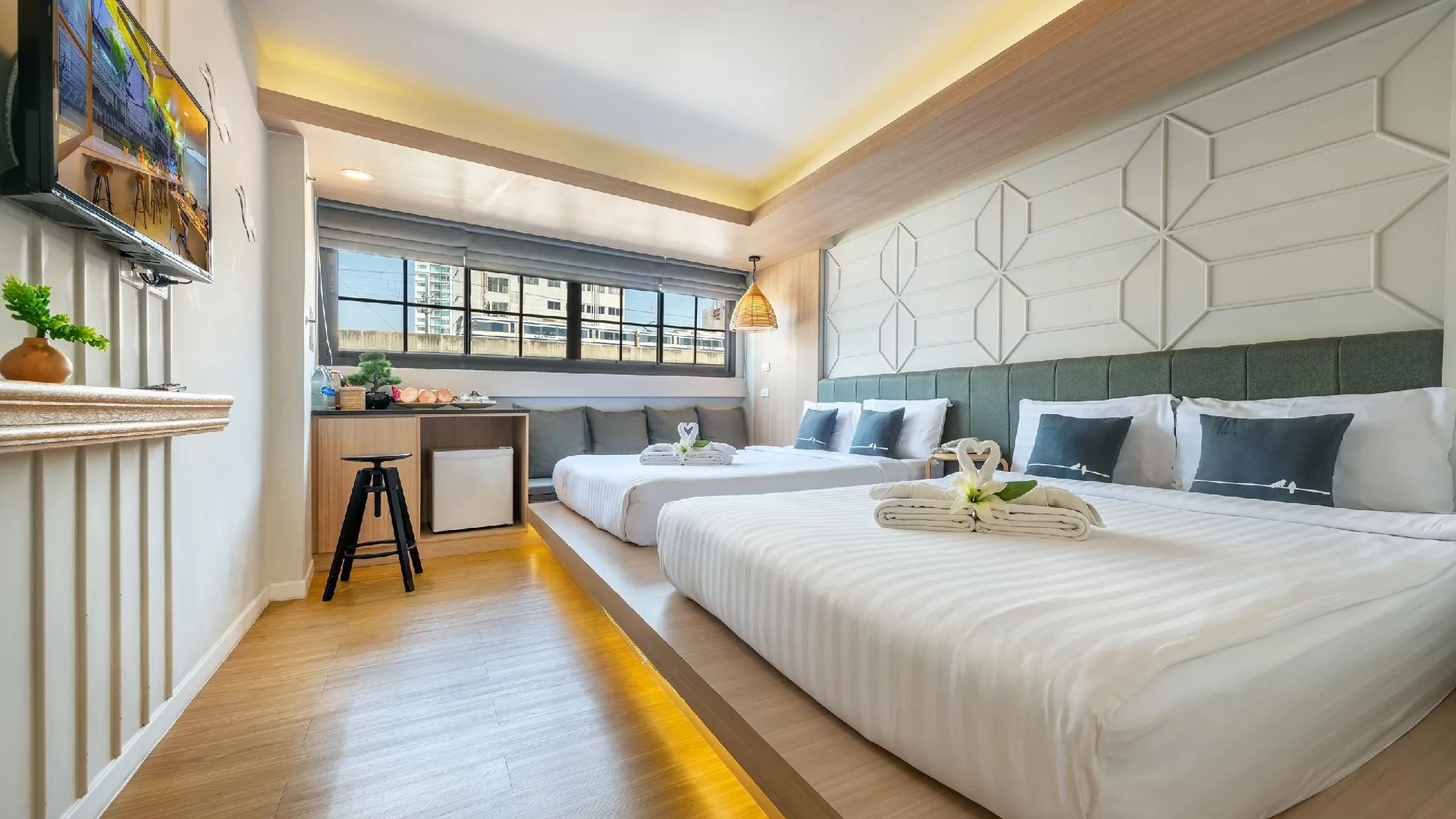 방콕 토리 프레스티지 방콕 호텔 3성급 호텔 객실