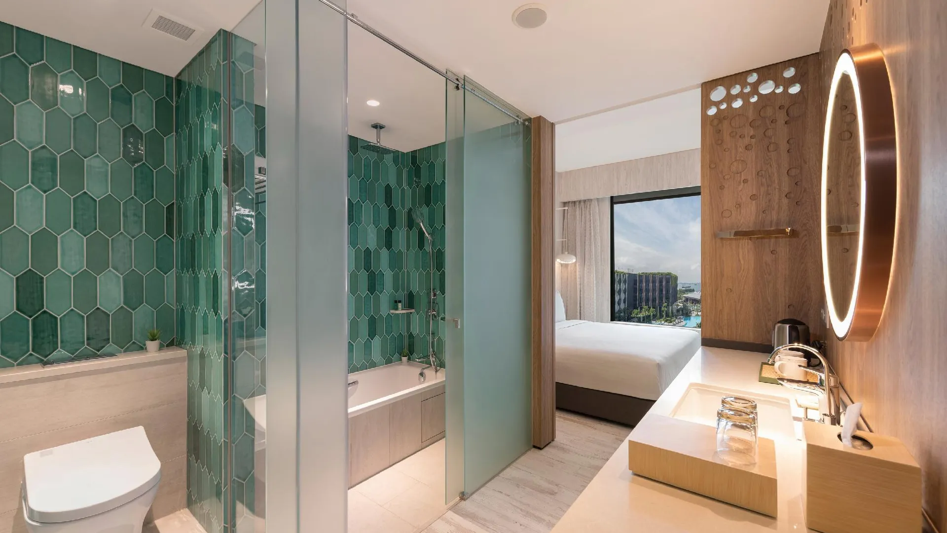 싱가포르 빌리지 호텔 센토사 바이 파 이스트 호스피탈리티 4성급 호텔 전망