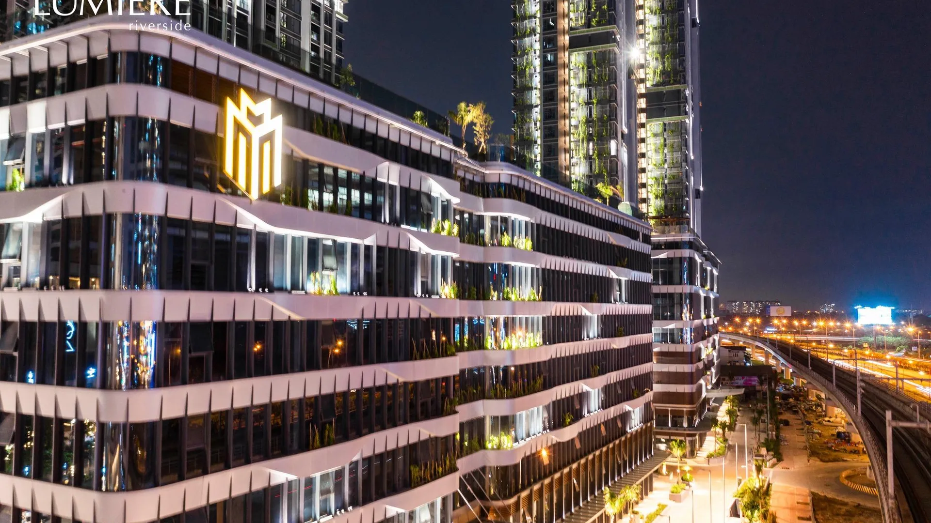 호치민 럭셔리 루미에르 리버사이드 어반 아파트먼트 5성급 호텔 로비