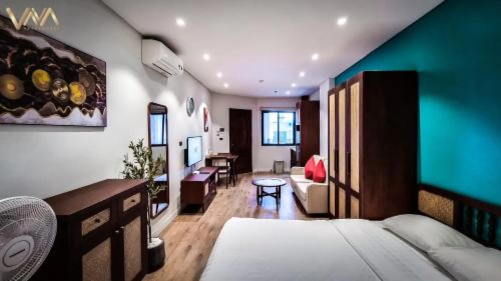 하노이 VNA홈즈 아파트 호텔 4성급 호텔 전망