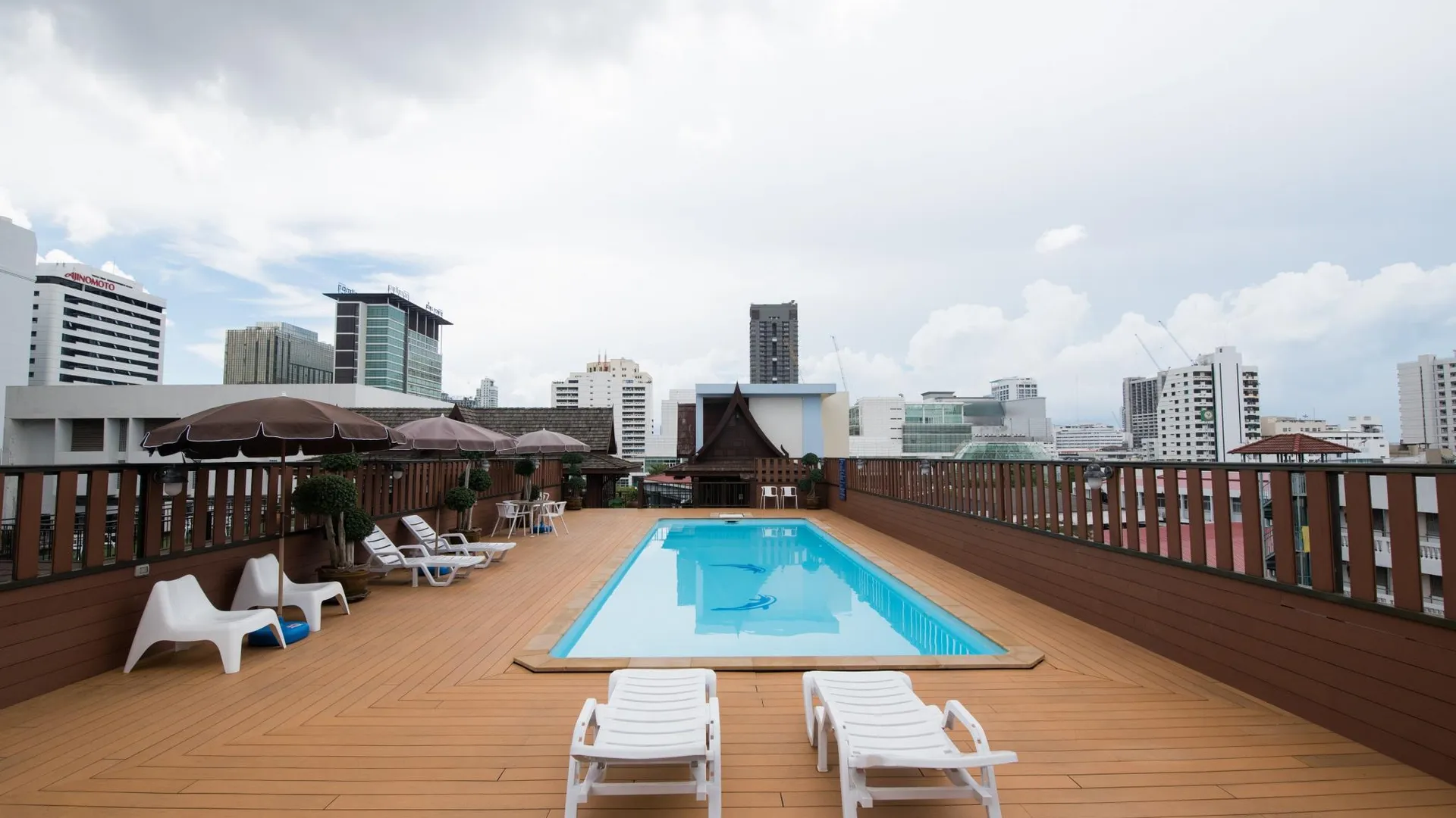 방콕 트루 시암 랑남 호텔 3성급 호텔 객실