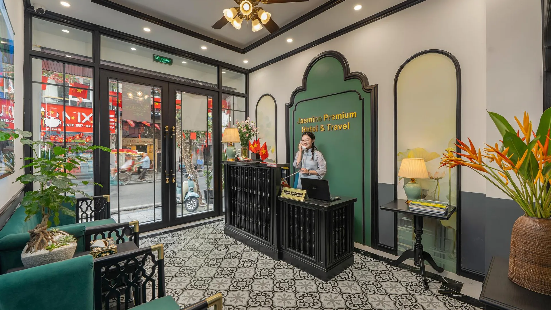 하노이 하노이 재스민 프리미엄 호텔 앤 트래블 3성급 호텔 로비