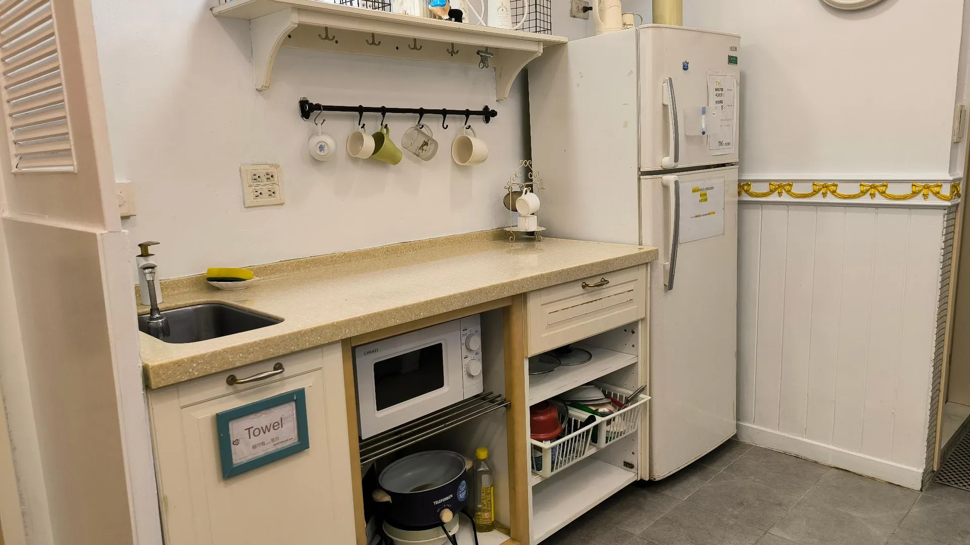 타이베이 TW 호스텔 2 2성급 호텔 레스토랑