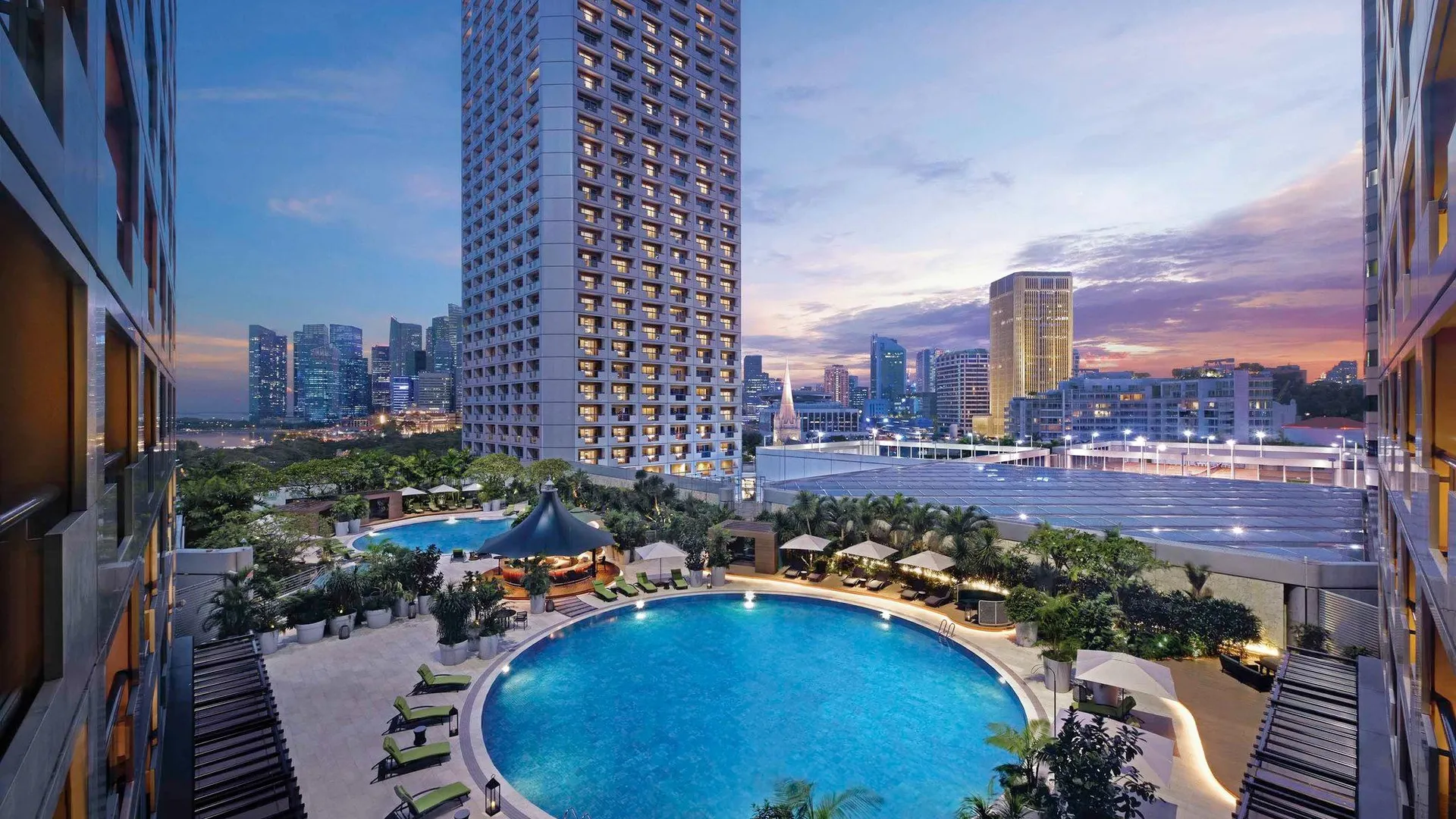 싱가포르 스위소텔 더 스탬포드 싱가포르 5성급 호텔 객실