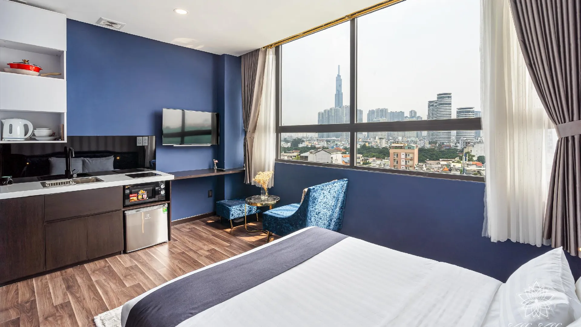 호치민 쿤킨 럭셔리 호텔 앤 아파트먼트 3성급 호텔 스위트룸