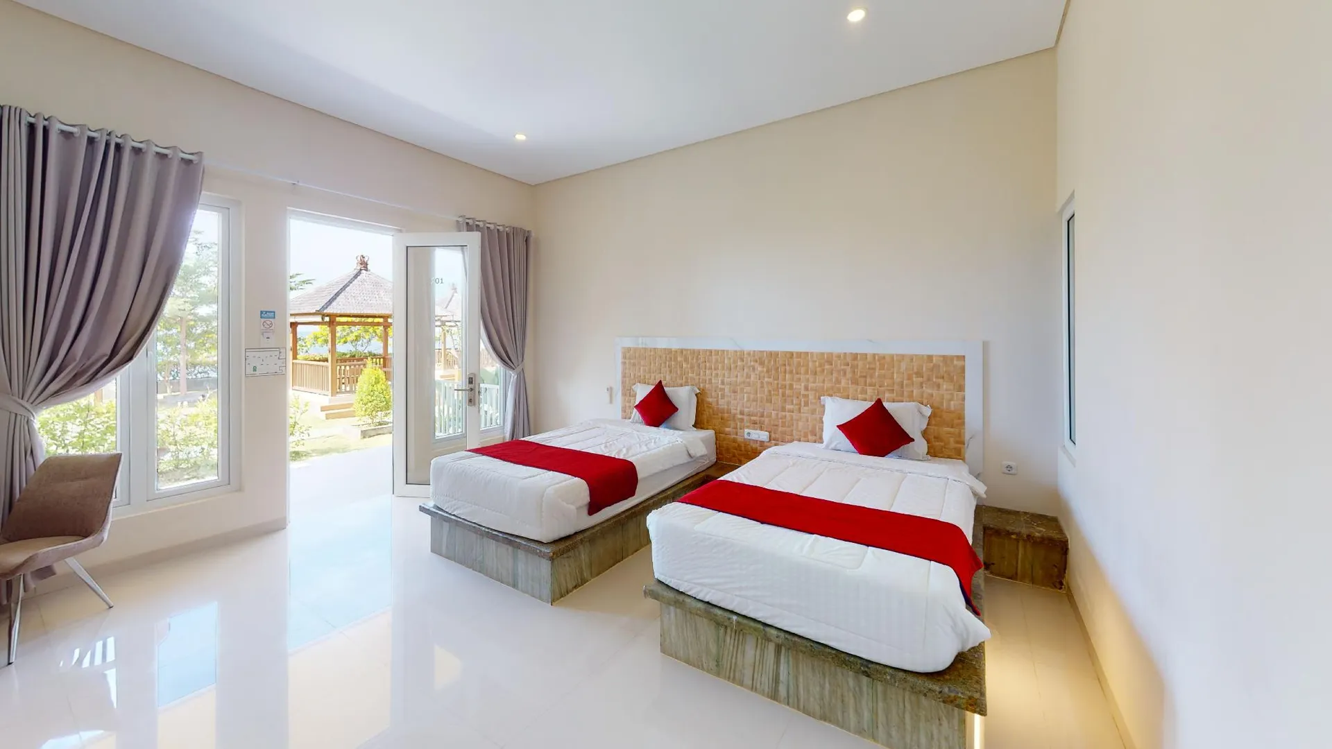 발리 시마운트 호텔 아메드 3성급 호텔 스위트룸