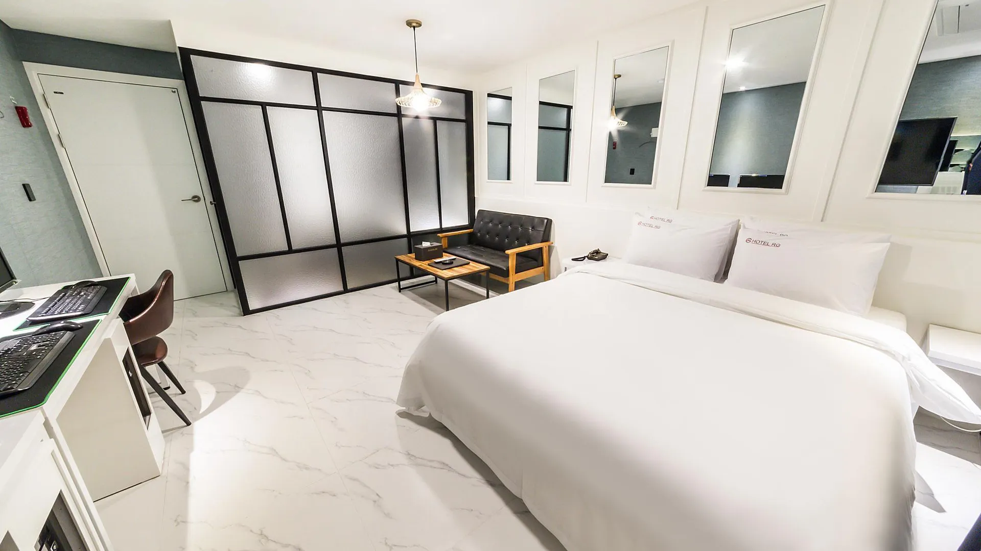 시흥 월곶 HOTEL RG 호텔 객실