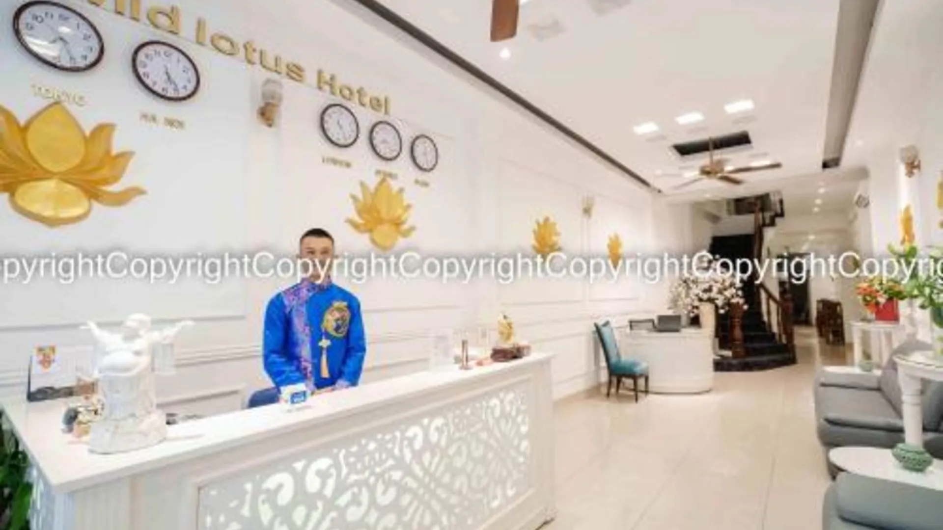 하노이 와일드 로터스 호텔 - 항베 2성급 호텔 레스토랑