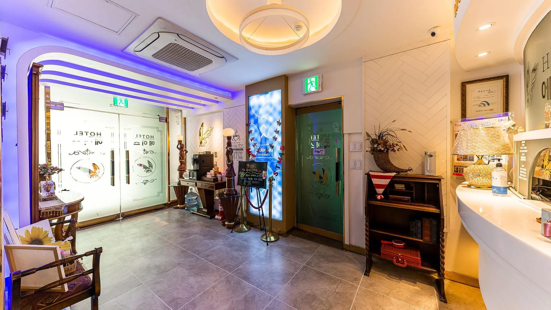 대전 대전 중리 에이스 2성급 호텔 객실