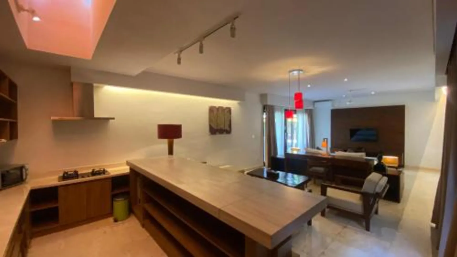 발리 자부 창구 비치 빌라 3성급 호텔 수영장