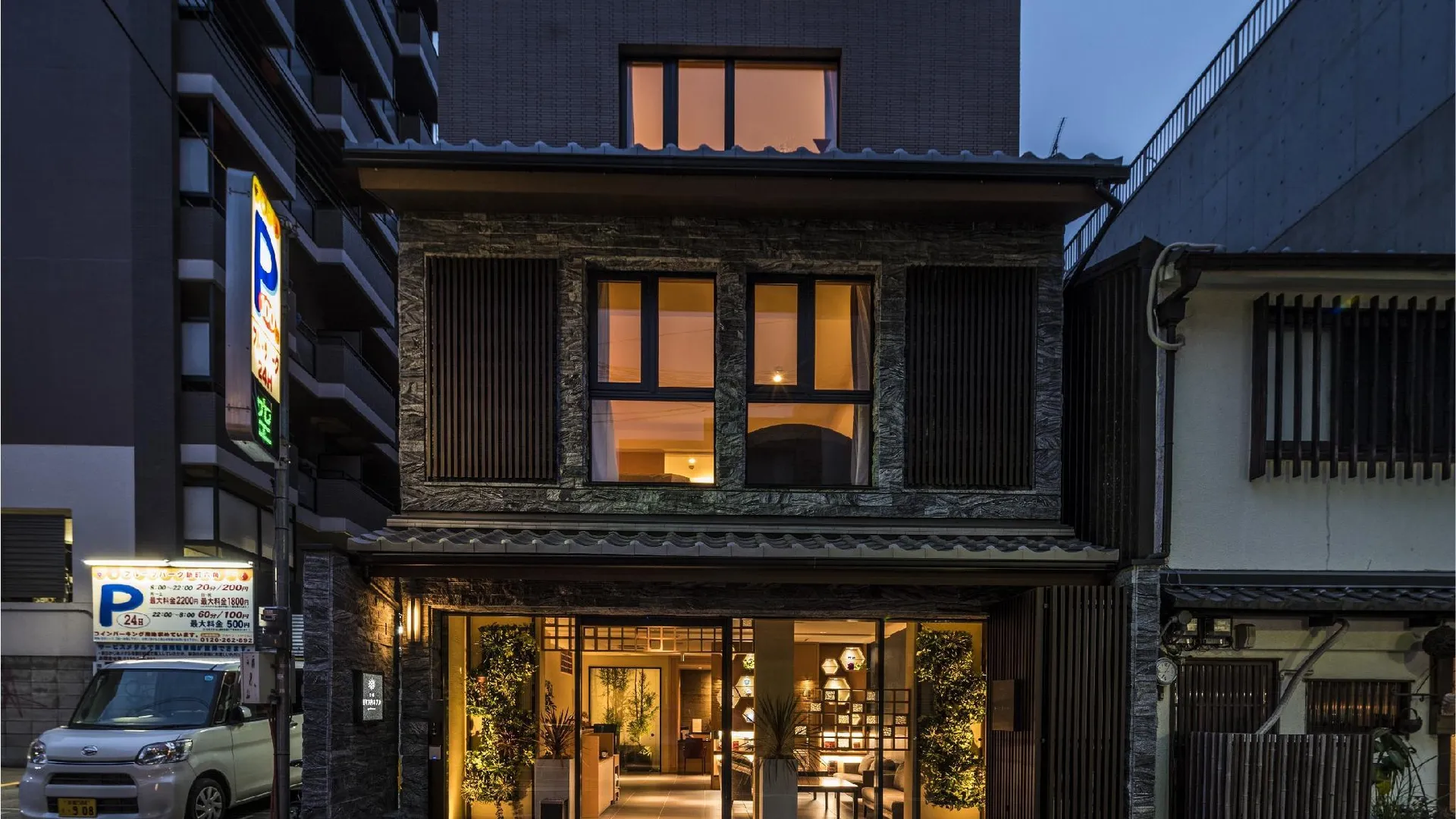 교토 교토 신마치 롯카쿠 호텔 그랑레브리 3성급 호텔 객실